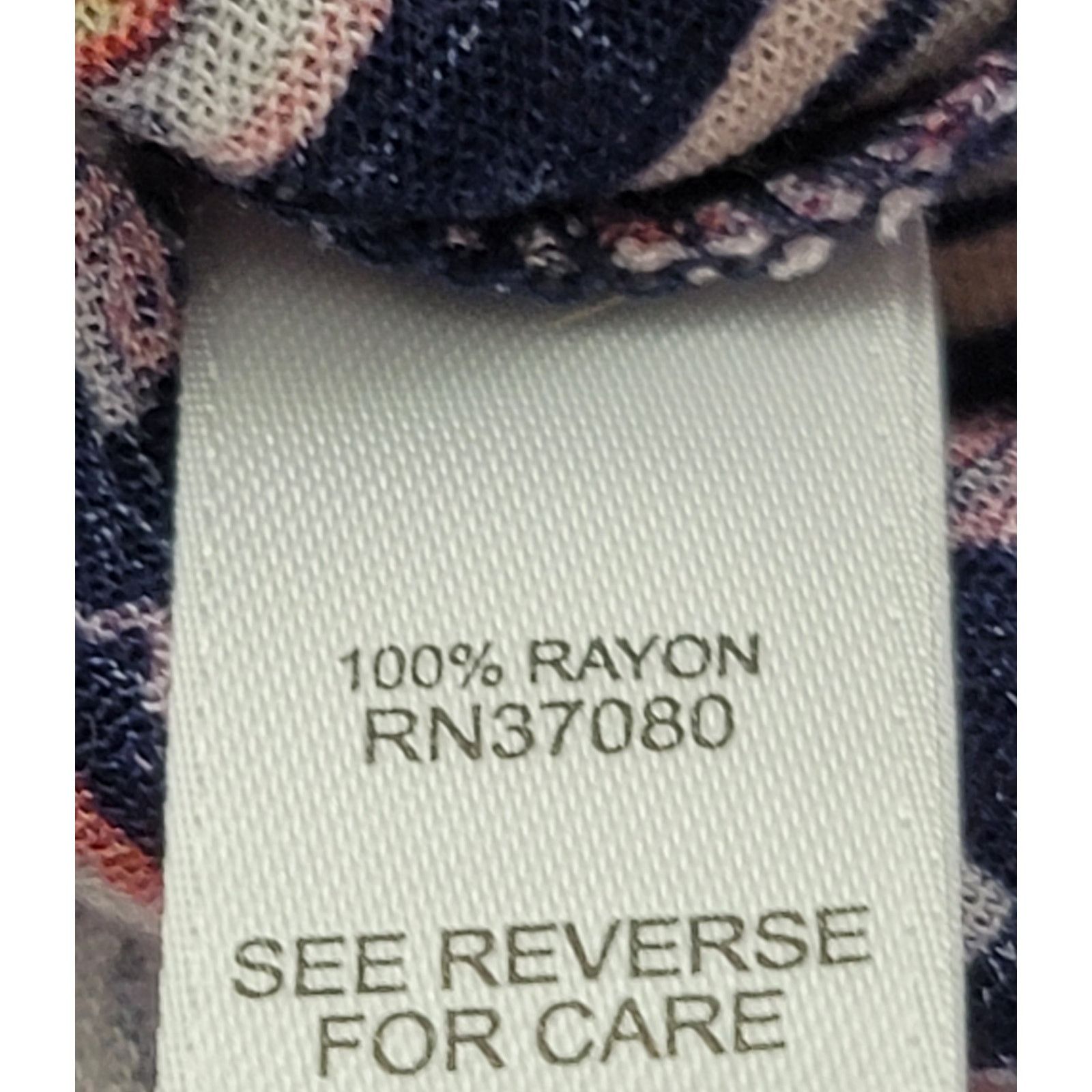 Other Cato Blue Pink Hi Low Hem Multi Print Top Medium Size M / US 6-8 / IT 42-44 - 4 Thumbnail