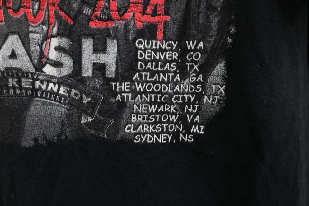 Vintage Vintage Y2K Rule World Tour Aerosmith Slash Band T-Shirt Size US XL / EU 56 / 4 - 12 Thumbnail