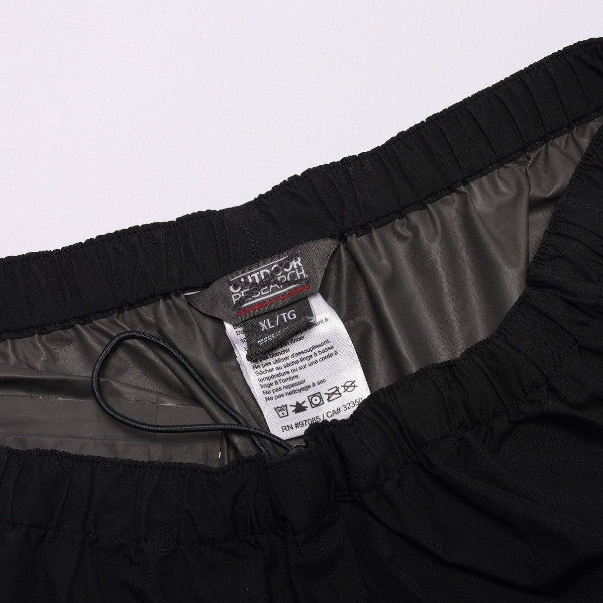 Outdoor Research Outdoor Research Nylon Gore Tex Zip Pants Black Gorpcore Size US 36 / EU 52 - 16 Thumbnail