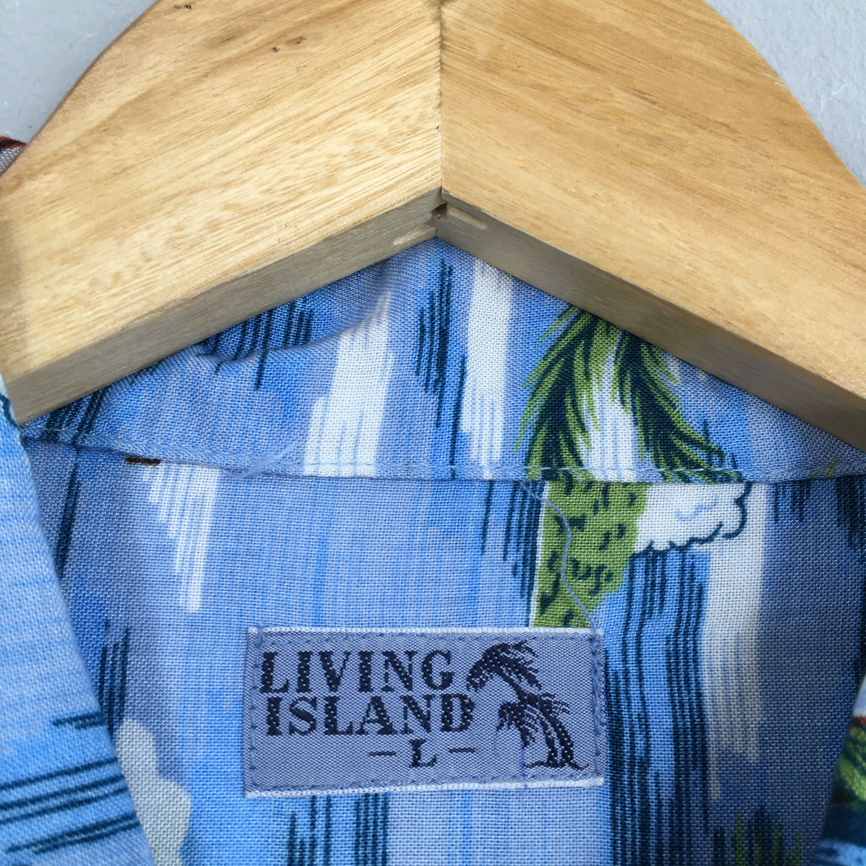 Life's a Beach Vintage Living Island Palm Tree Aloha Shirt Large Size US L / EU 52-54 / 3 - 5 Thumbnail