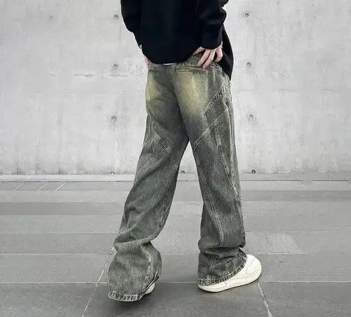 Japanese Brand Hayakawa x Aoba Vintage Flared Wide Leg Jeans Size US 32 / EU 48 - 3 Thumbnail