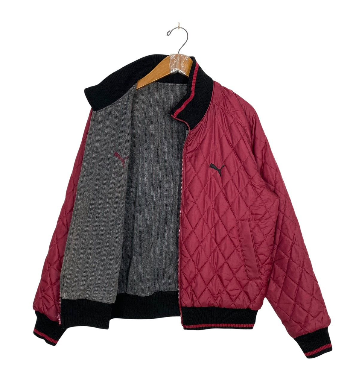 Puma Rare‼️Puma Reversible Quilted Jacket Size US M / EU 48-50 / 2 - 1 Thumbnail