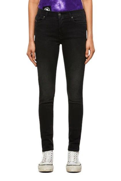 Diesel D-ROISIN 069MZ W26/L32 Super Skinny High Waist Denim 40672 Size 26" / US 2 / IT 38 - 1 Thumbnail