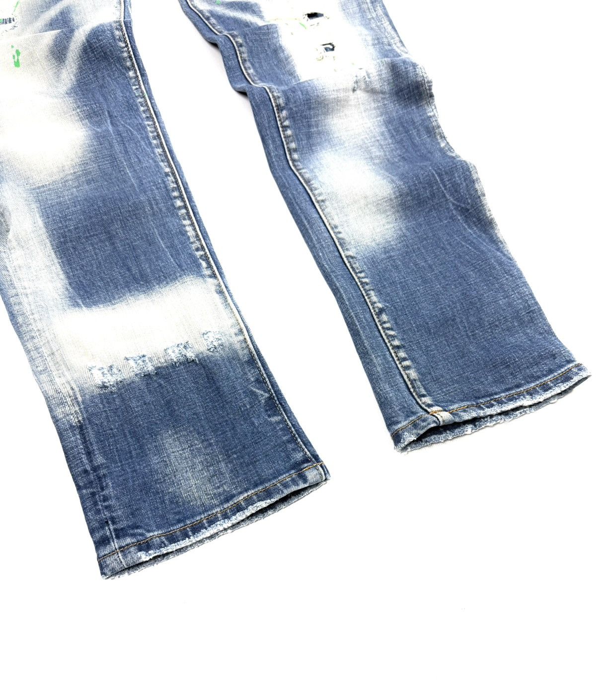 Dsquared2 Dsquared2 Slim Blue Jeans Distressed Paint Splatter Italy 48 Size US 32 / EU 48 - 9 Thumbnail