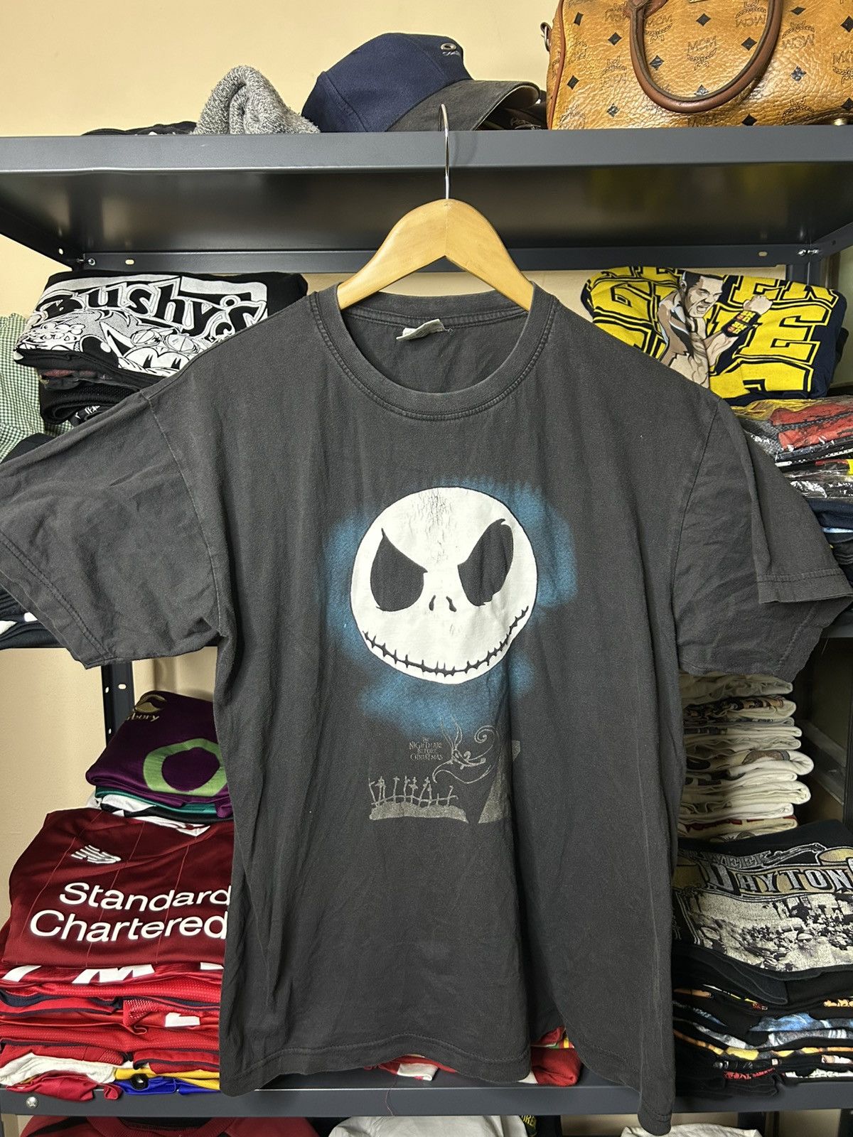 Band Tees Vintage Jack Skellington Nightmare Before Christmas Tee M Size US M / EU 48-50 / 2 - 1 Thumbnail