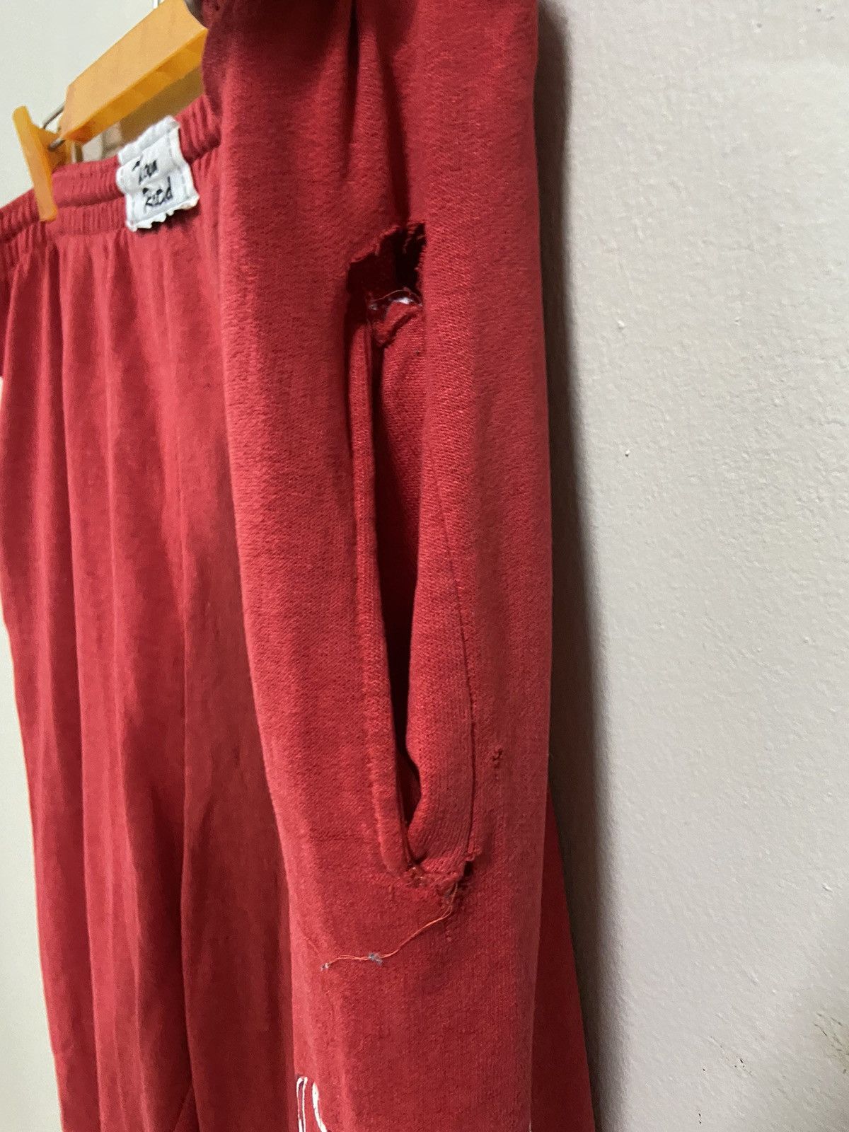 NBA × Vintage Vintage 90s Chicago Bulls by Team Rated Sweatpants Size US 36 / EU 52 - 5 Thumbnail