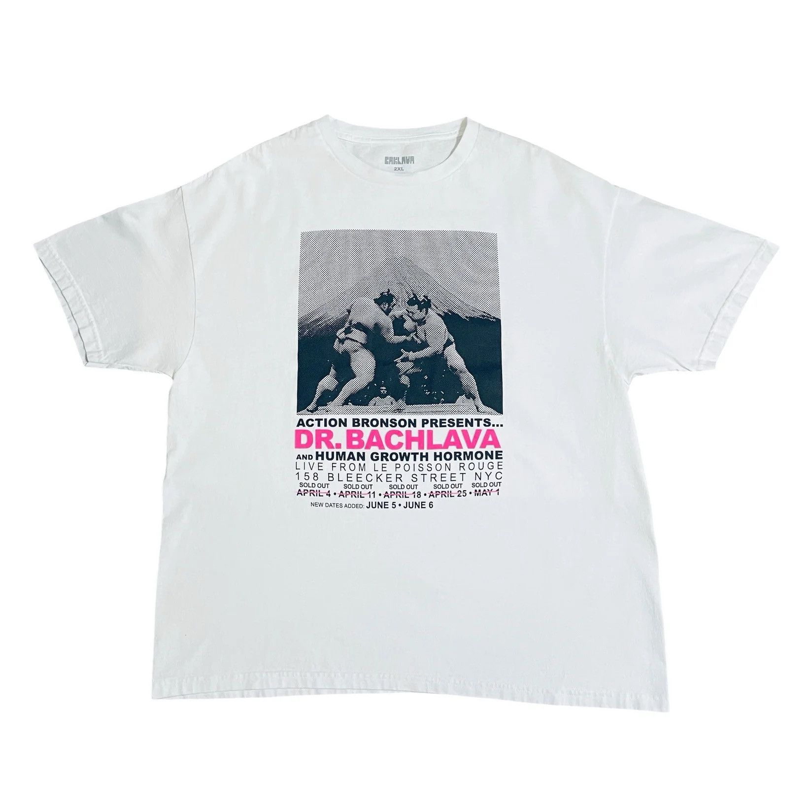 Action Bronson ACTION BRONSON & Human Growth Hormone LPR NYC 2023 Tour T M Size US M / EU 48-50 / 2 - 4 Thumbnail