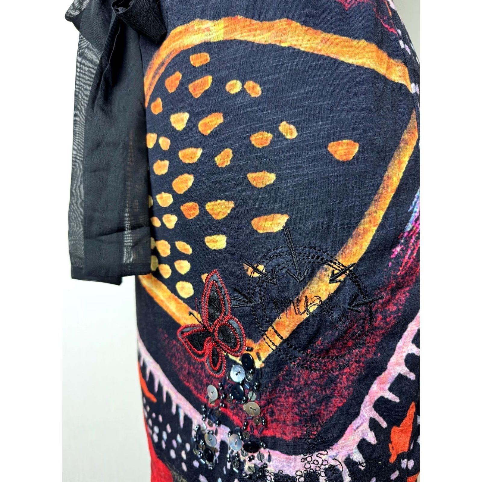 Desigual Desigual womens dress Size XS Black Size XS / US 0-2 / IT 36-38 - 6 Thumbnail