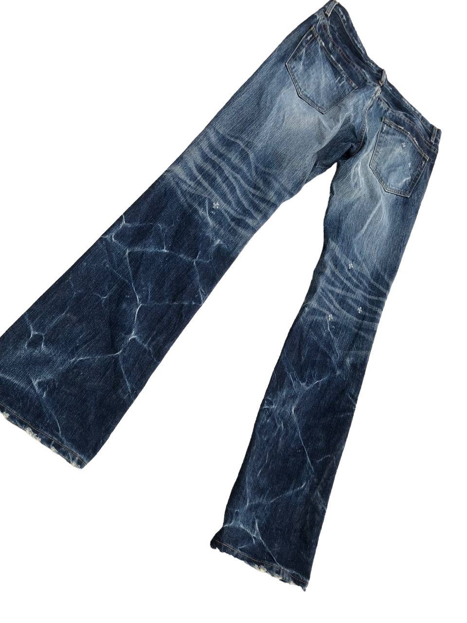 Japanese Brand FLARE BLUE WAY DENIM MADE IN NIPPON Size US 34 / EU 50 - 9 Thumbnail