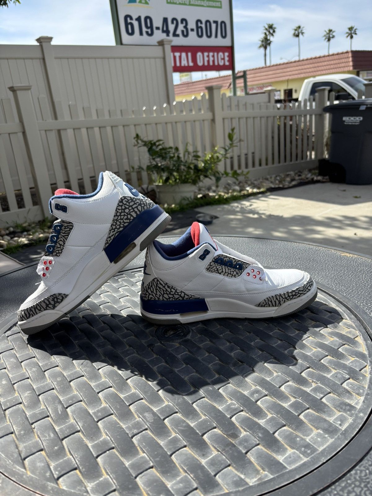 Jordan Brand Nike x Michael Jordan Air Jordan 3 “True Blue” (2016 retro) Size US 10 / EU 43 - 4 Thumbnail