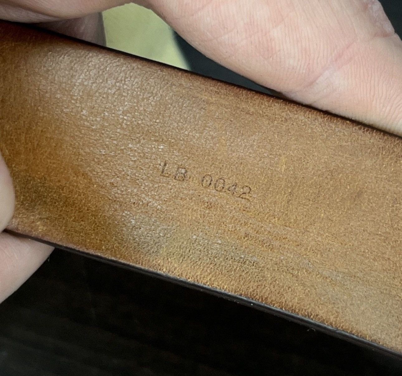 Louis Vuitton Louis Vuitton logo belt Size 36 - 10 Thumbnail