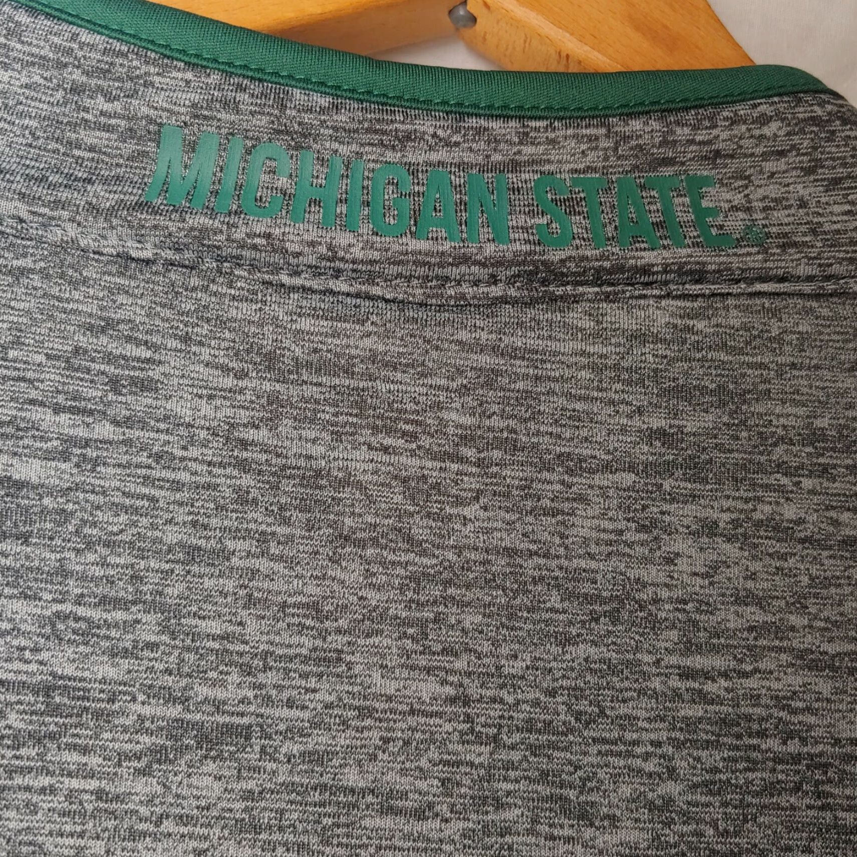 Vintage Michigan State University Spartans Shirt Men XXL Long Sleeve 1/4 Zip Athleisure College Gray XXl 1/4 Zip Mens Size US XXL / EU 58 / 5 - 7 Thumbnail