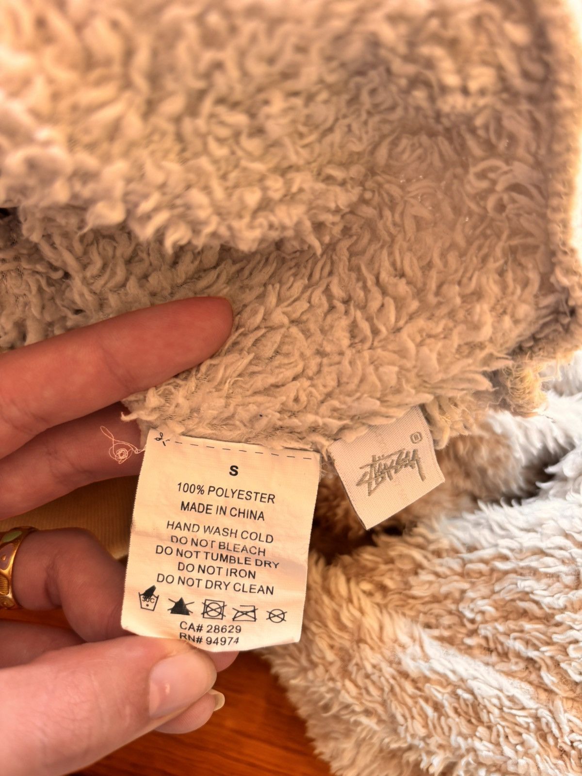 Stussy Stüssy Pilar Sherpa Crewneck Size S / US 4 / IT 40 - 6 Thumbnail