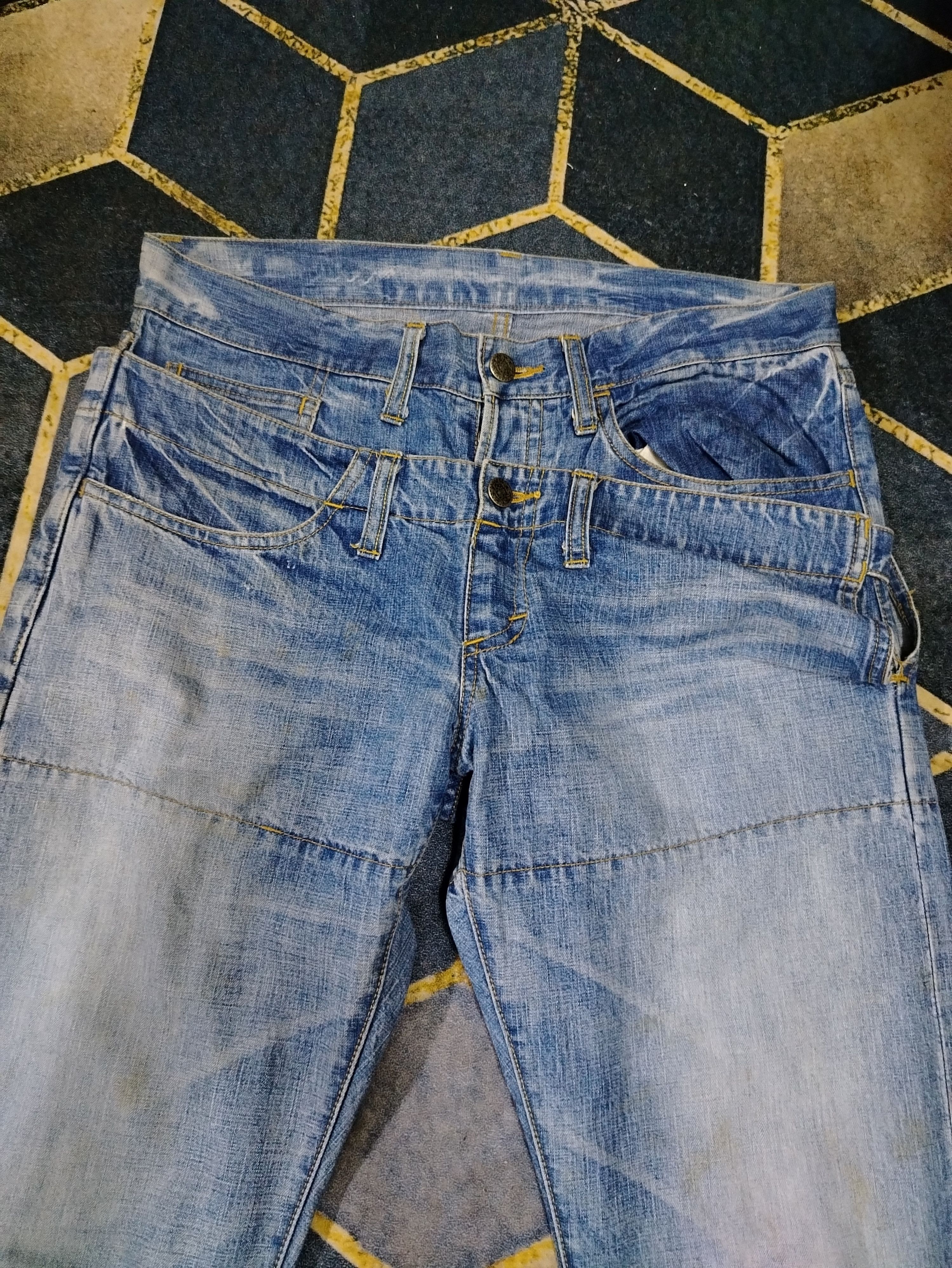 CABANE de ZUCCa Cabbane de zucca double waist Japanese brand Size US 34 / EU 50 - 4 Thumbnail