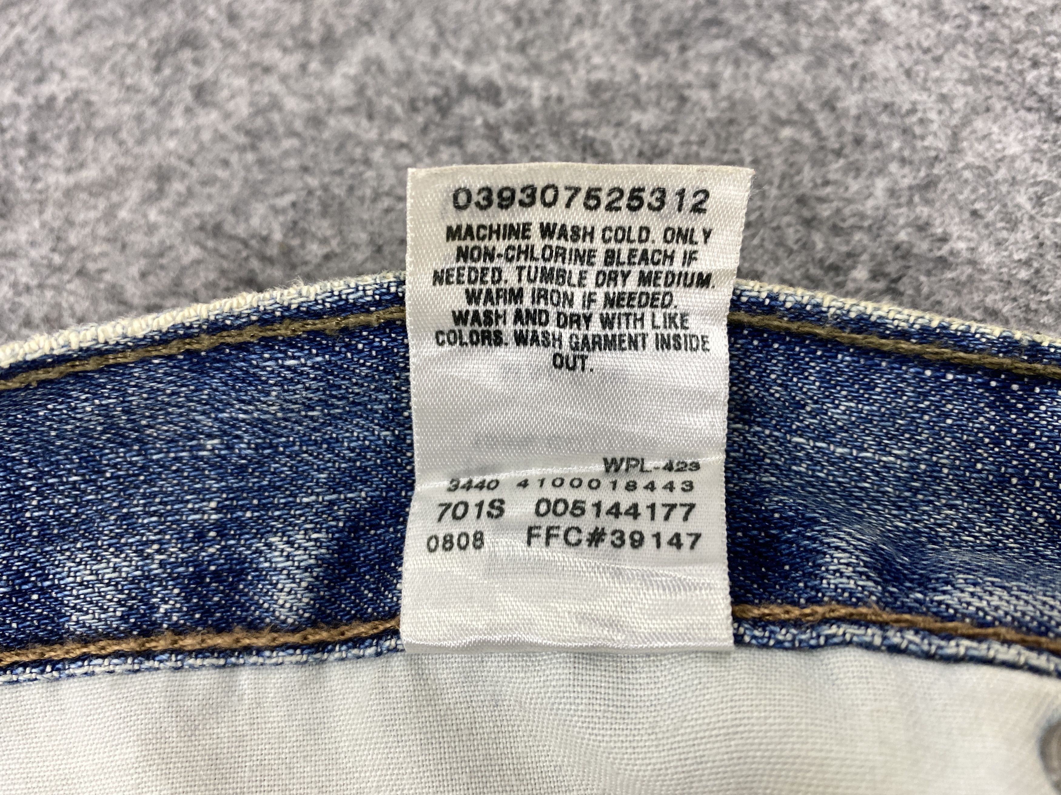 Levi's Dirty Used Blue Vintage Levi's 514 38x32 Denim -JN1714 Size US 38 / EU 54 - 9 Thumbnail