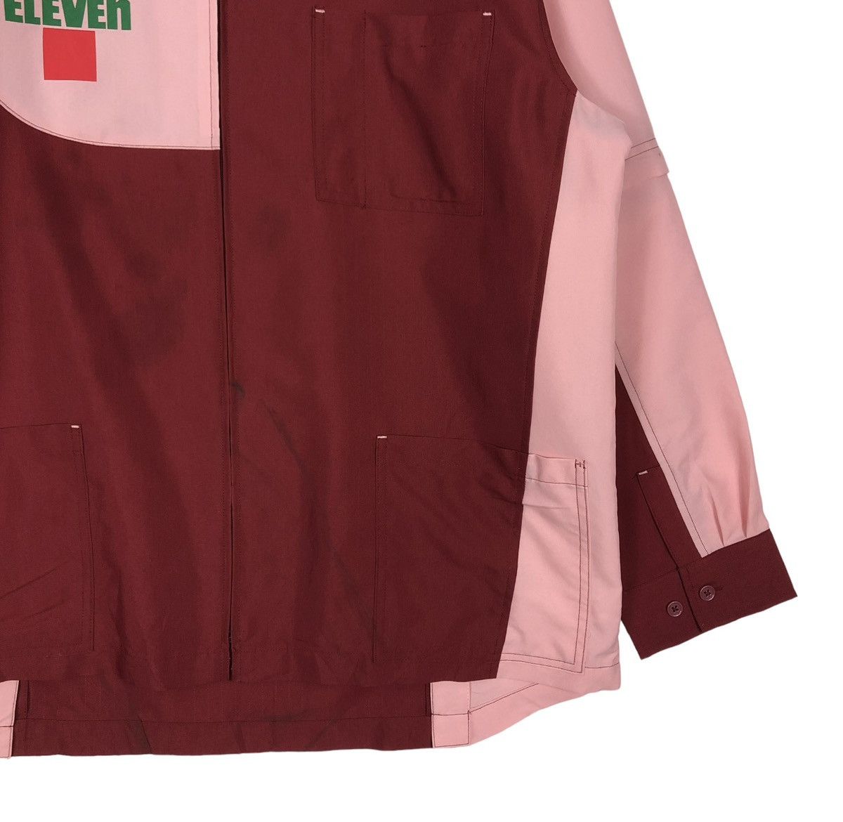 Japanese Brand 🔥VINTAGE WORK JACKET 7-ELEVEN BIG LOGO SPELL OUT Size US M / EU 48-50 / 2 - 5 Thumbnail