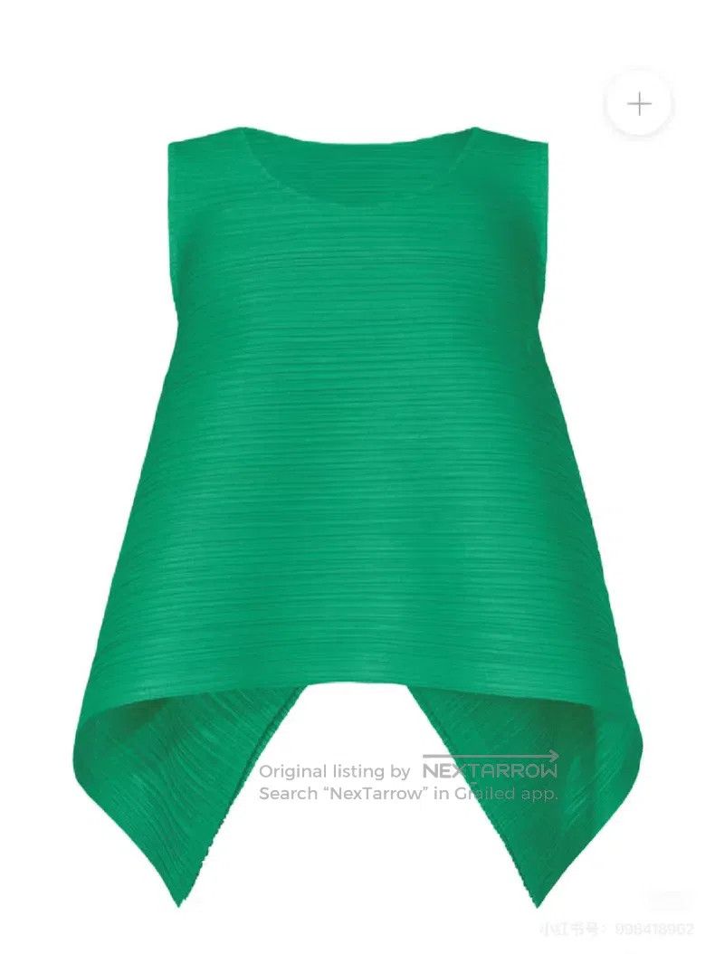Issey Miyake Issey Miyake Green vest Size L / US 10 / IT 46 - 1 Thumbnail