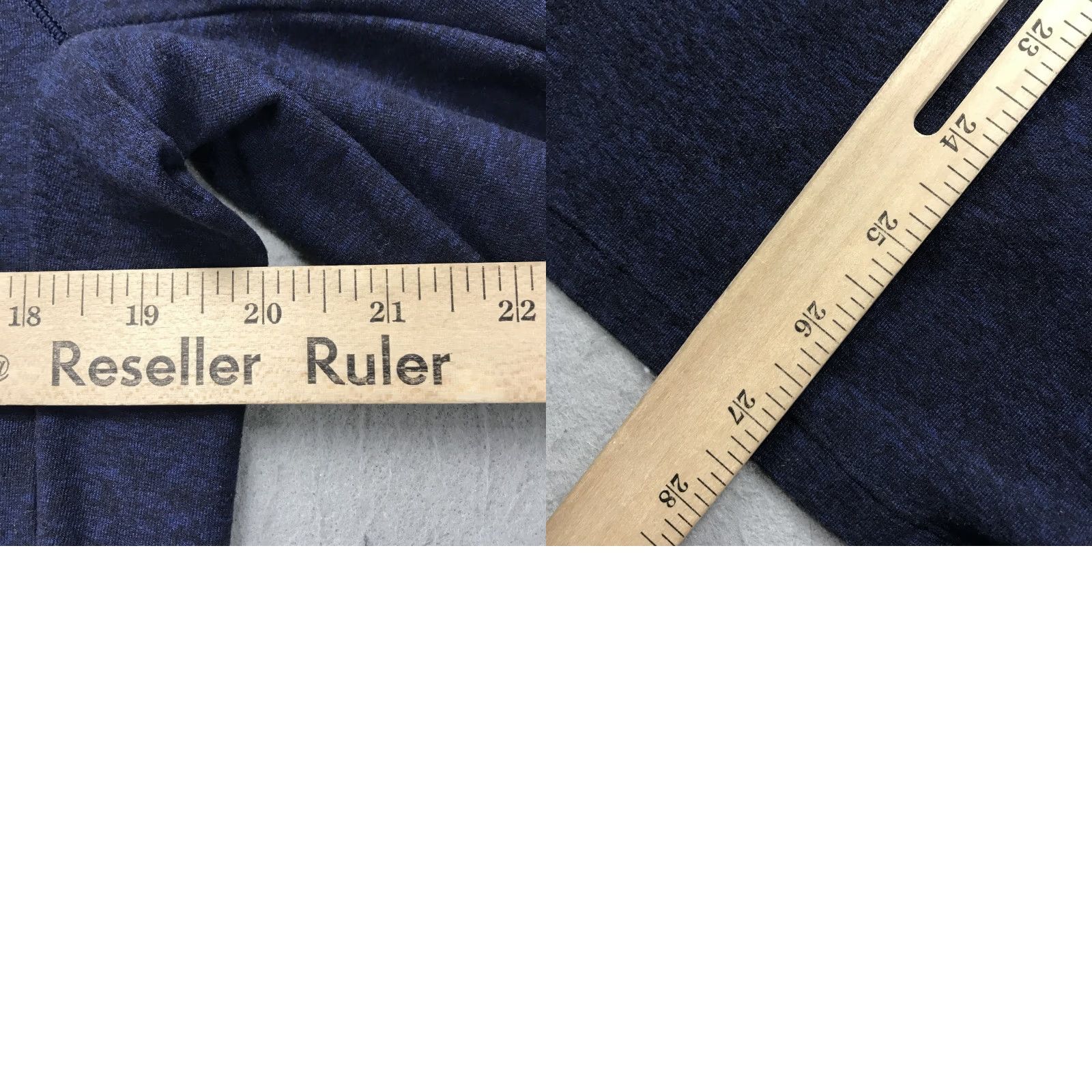 Lululemon Lululemon Shirt Mens M Blue Heather Surge Warm Crew Long Sleeve Gym Active Size US M / EU 48-50 / 2 - 8 Thumbnail