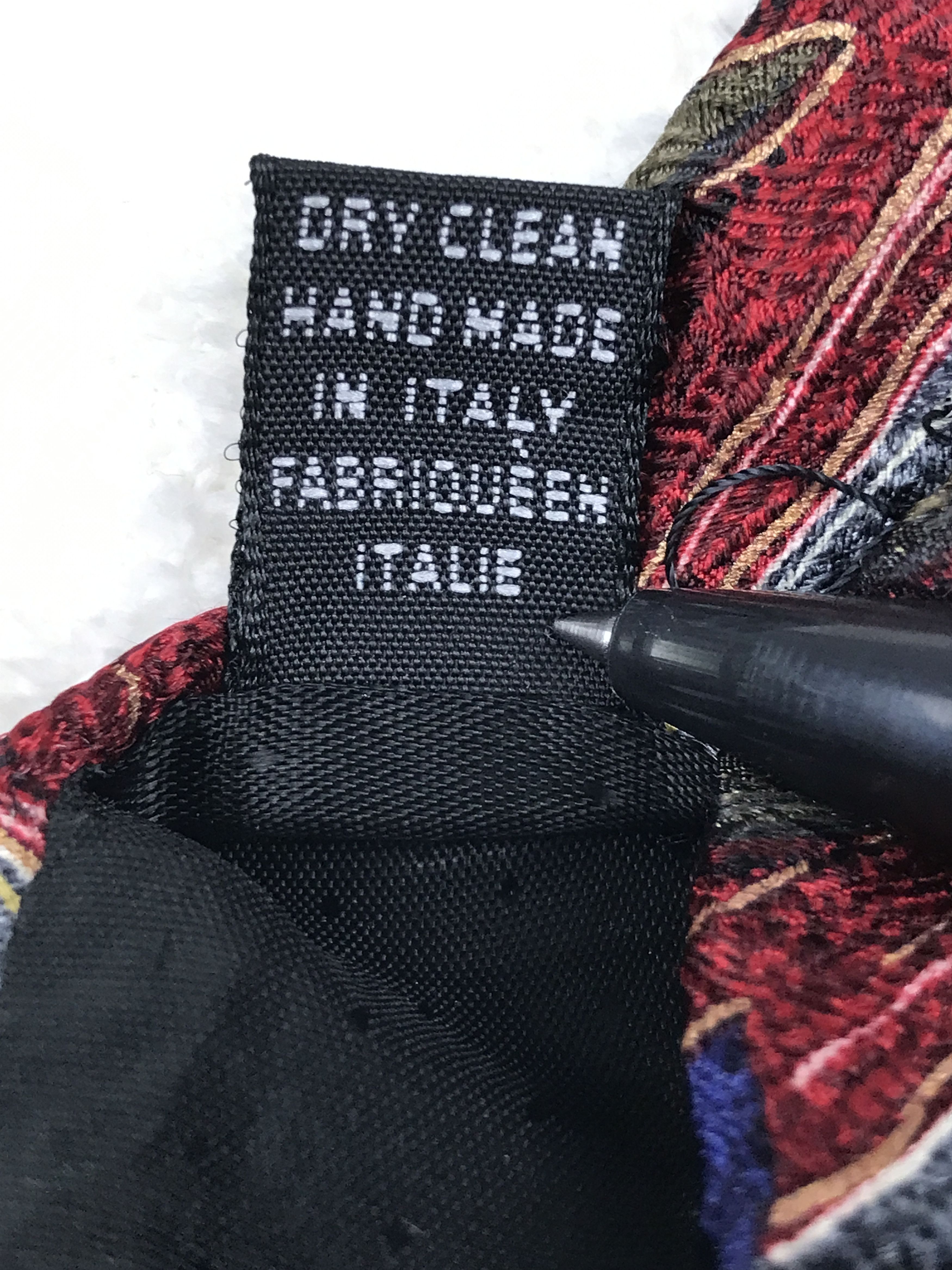 Vintage Vintage Pavia Necktie Size ONE SIZE - 7 Thumbnail
