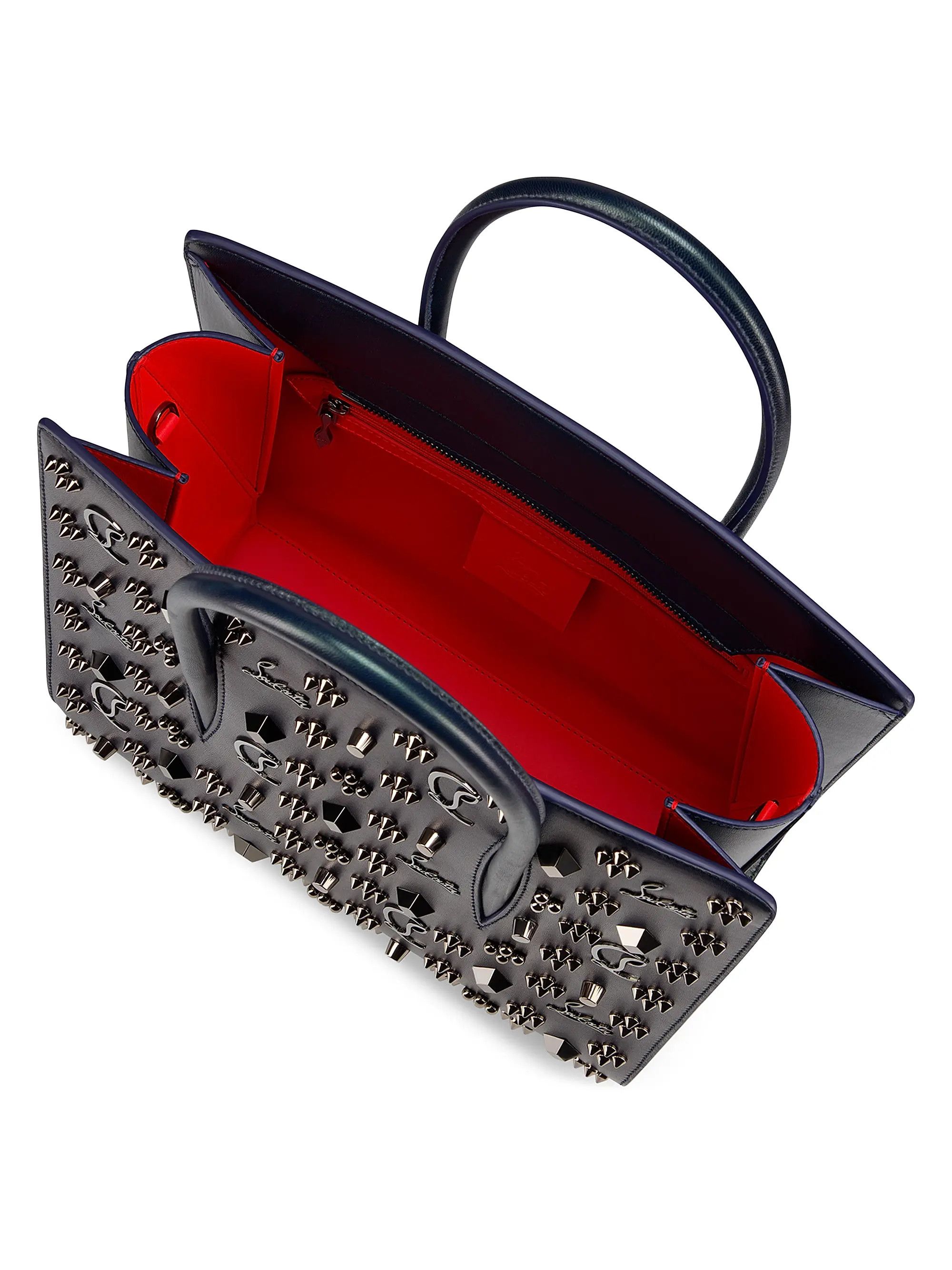 Christian Louboutin os11x0126 Size: OS / Paloma Medium Top Handle Bag in Black Size ONE SIZE - 5 Thumbnail