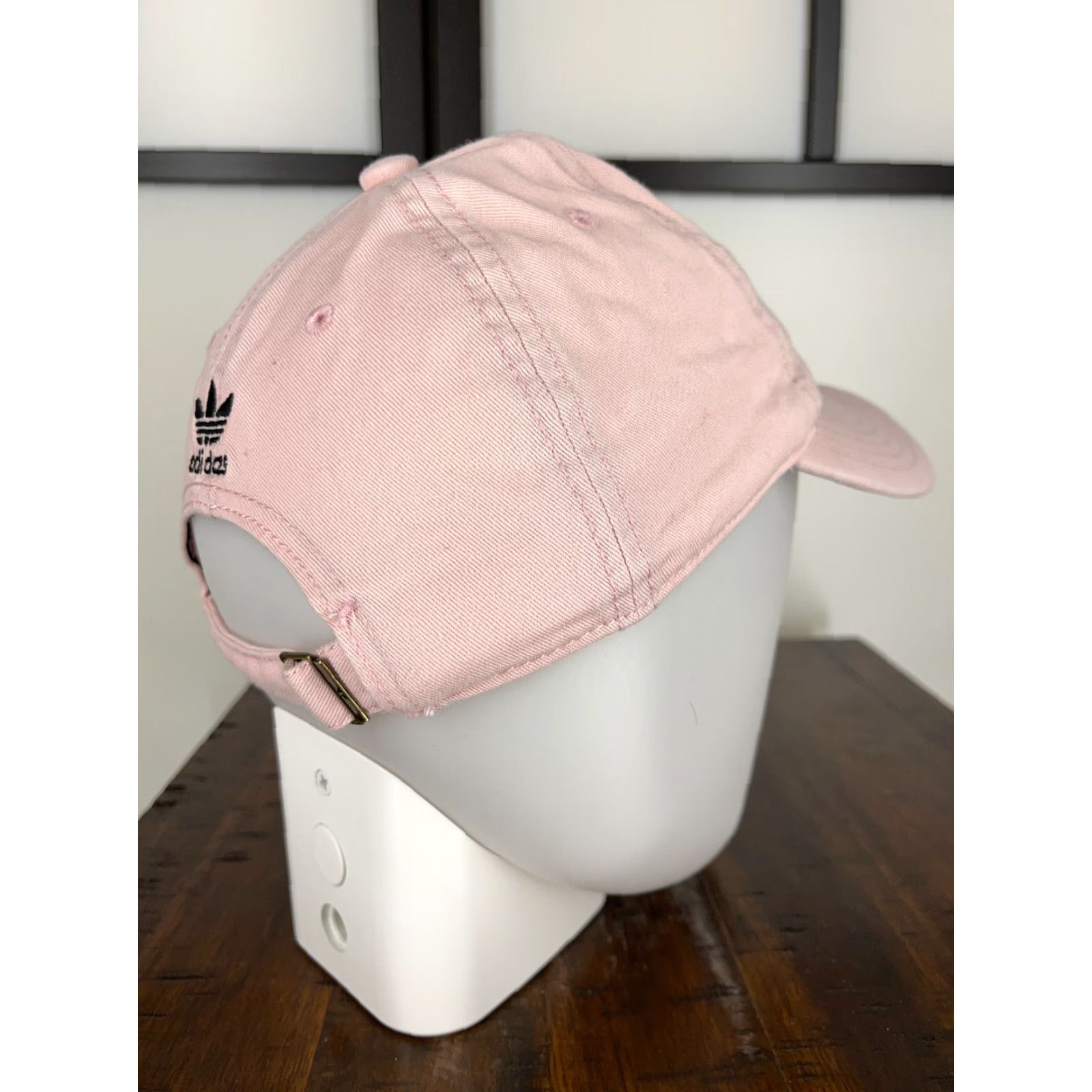 Adidas Adidas Hat Cap Strap Back Womens One Size Pink Twill 100% Cotton Trefoil Size ONE SIZE - 7 Thumbnail