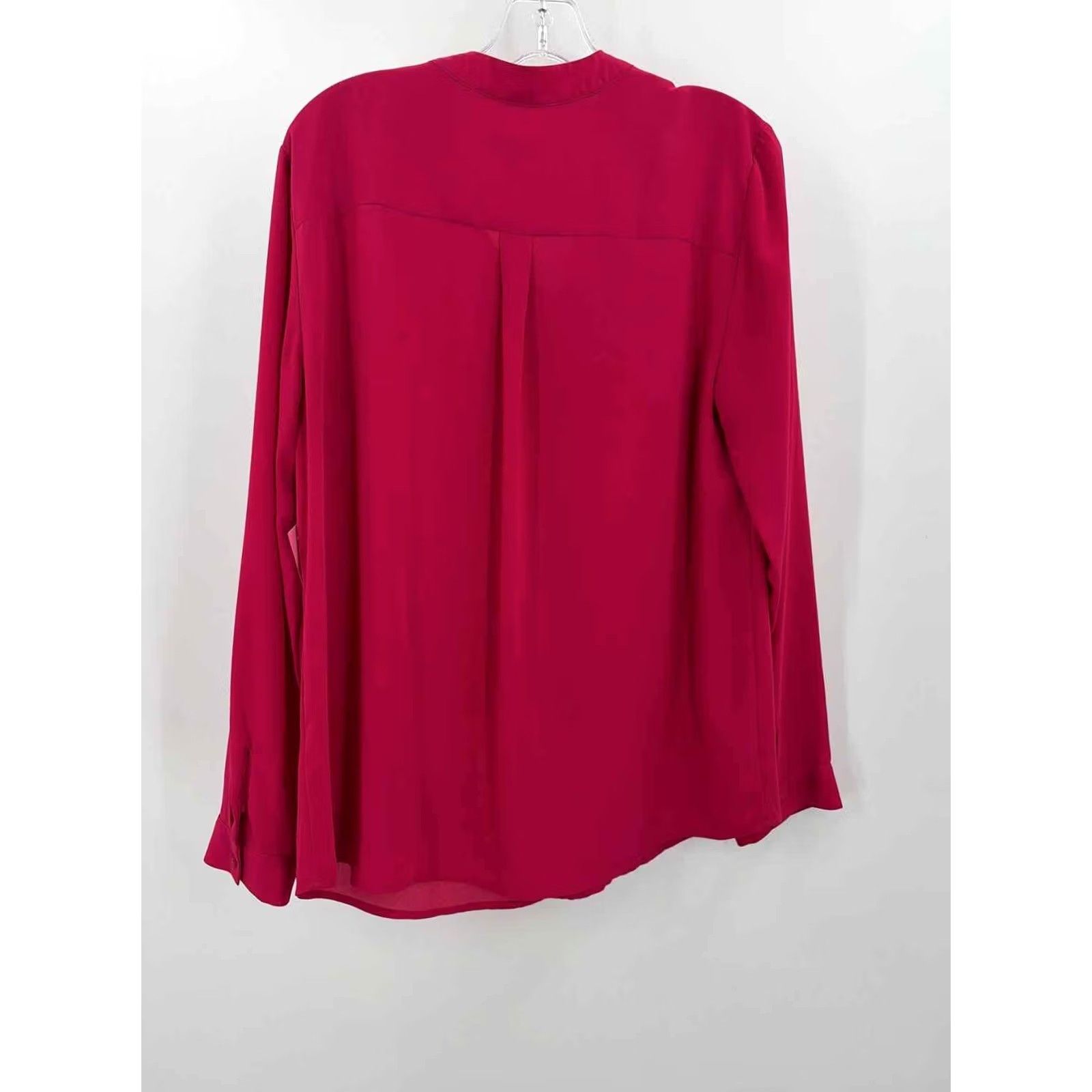 Talbots Pre-Owned Talbots Pink Size Large Long Sleeve Blouse Size L / US 10 / IT 46 - 3 Thumbnail