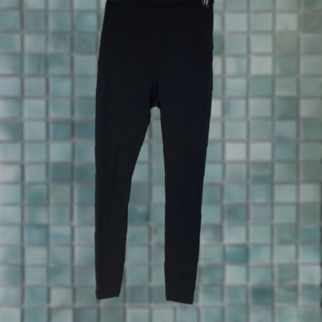 Vintage VINTAGE Tsla Womens Activewear Leggings Skinny Black Elastic Waist XS Yoga Workout Sleepwear Women Size 26" / US 2 / IT 38 - 1 Thumbnail