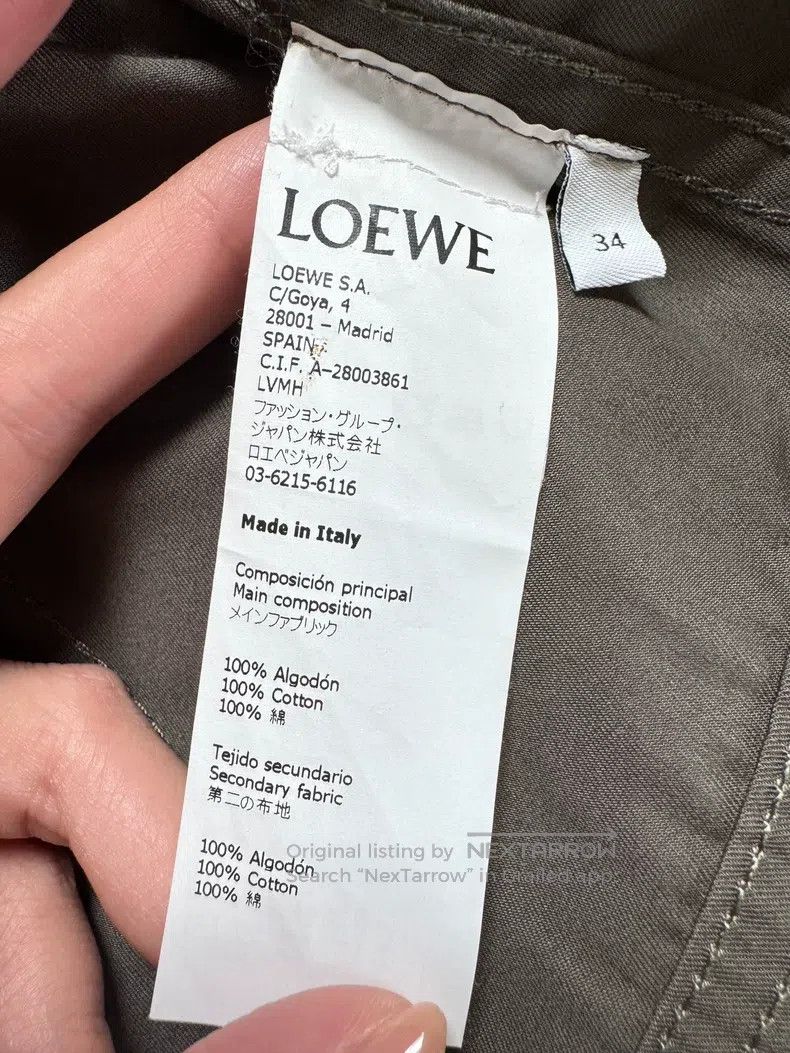 Loewe Loewe Short windbreaker coat Size XXS / US 00 / IT 34 - 8 Thumbnail