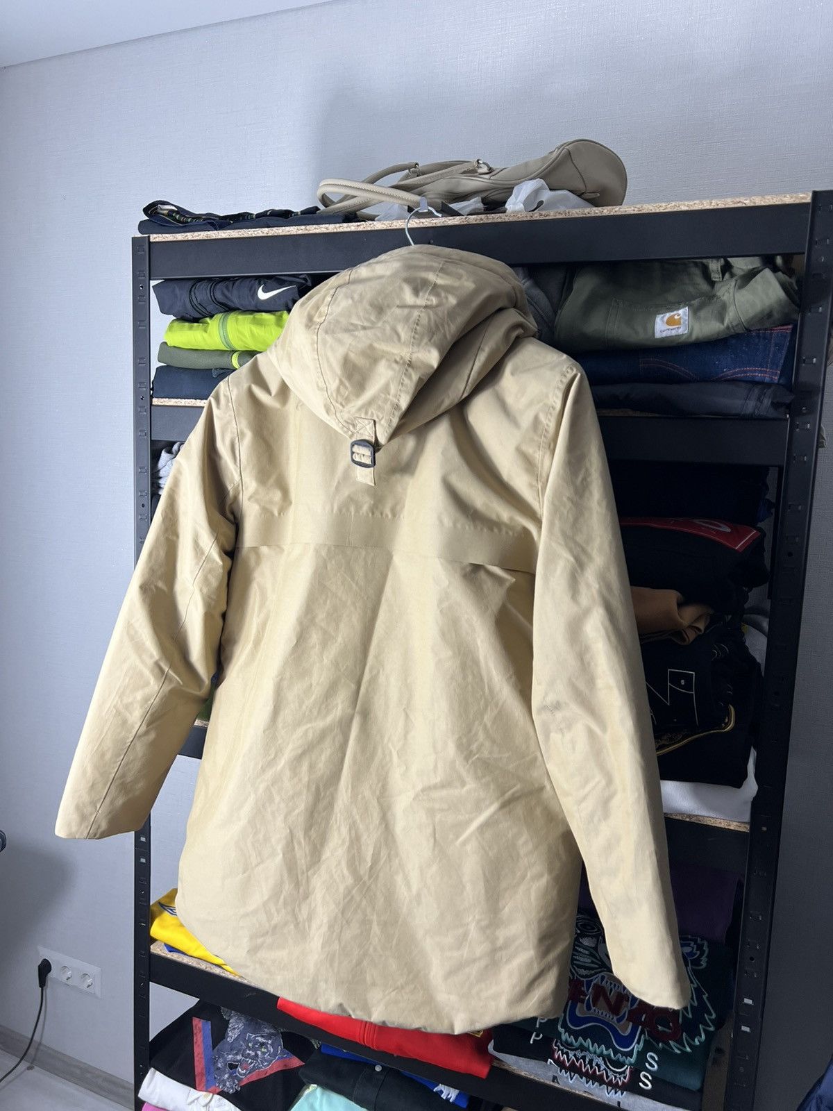 Polo Ralph Lauren 🧥 RLX Ralph Lauren Water-Repellent Faille Hooded Jacket Y2K Size US M / EU 48-50 / 2 - 20 Thumbnail