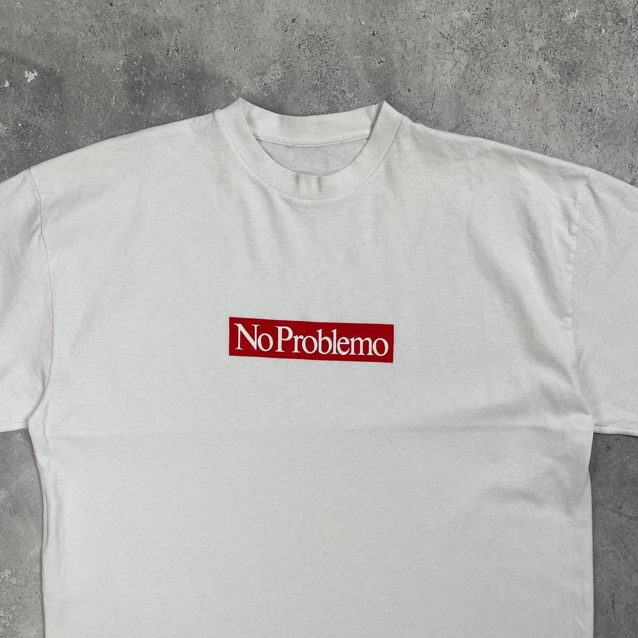 Aries Aries No Problemo T Shirt White Size XL Size US XL / EU 56 / 4 - 14 Thumbnail