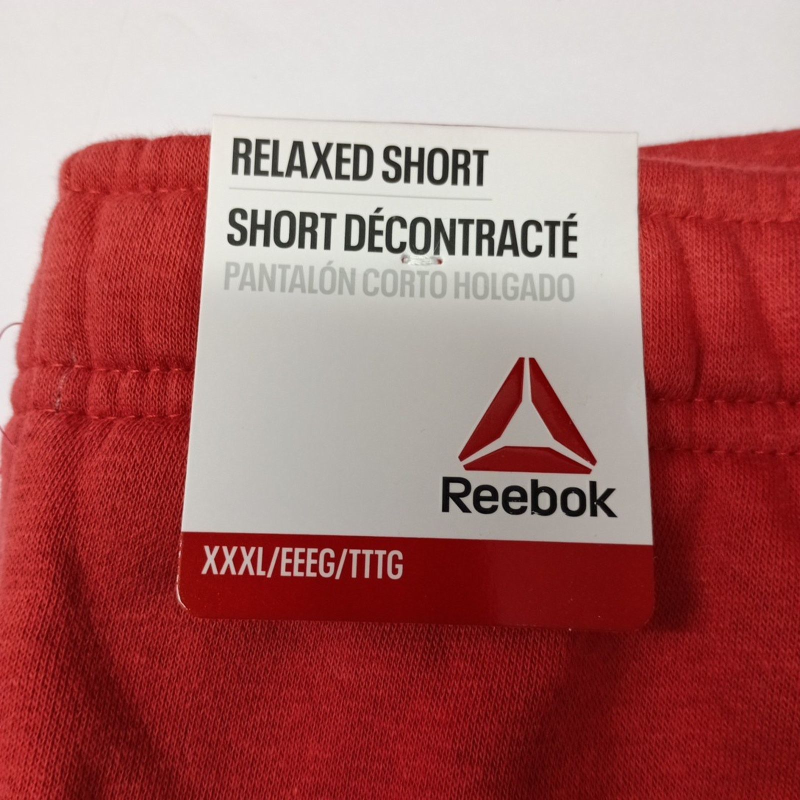 Reebok Womens Reebok Relaxed Fit Fleece Shorts Size 3XL Baked Apple Size 42" / US 20 - 7 Thumbnail