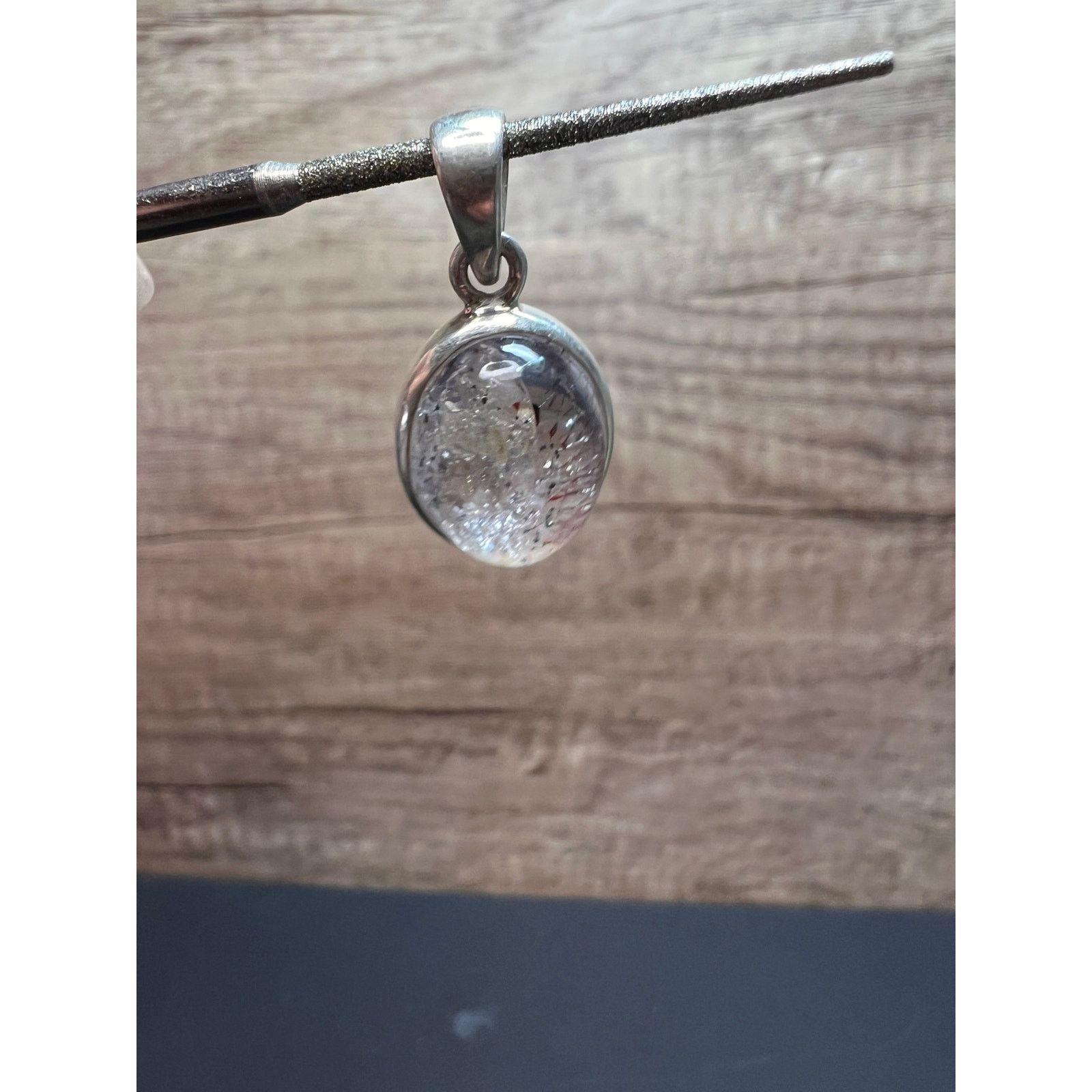 Other NEW Lepidocrocite super 7 925 silver oval pendant 4.13 grams Size ONE SIZE - 2 Thumbnail