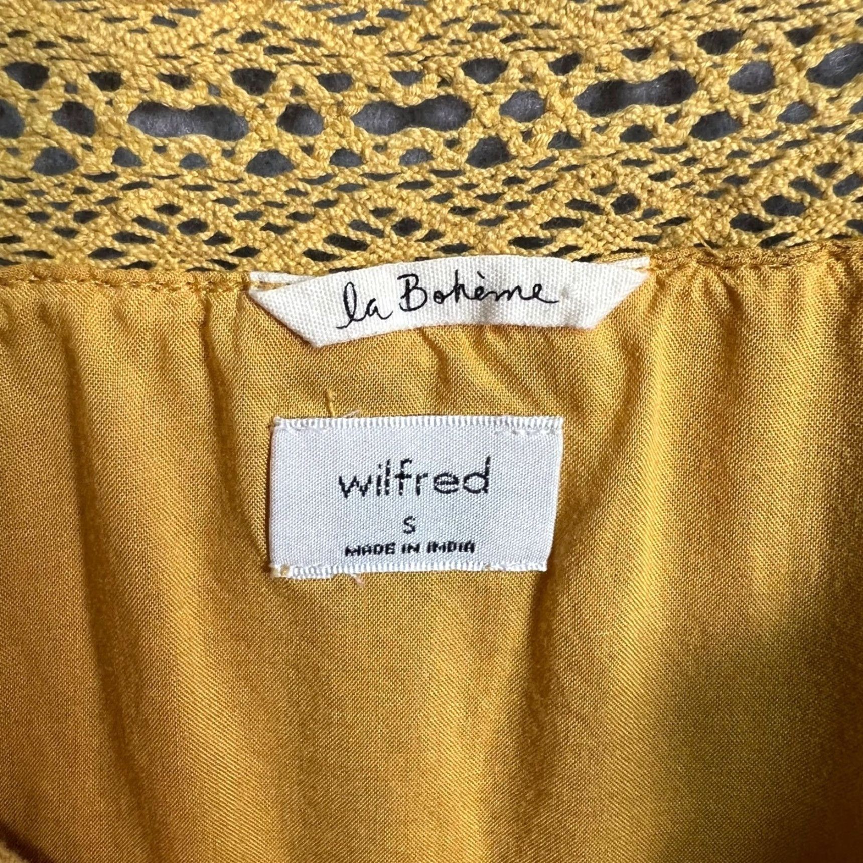 Vintage VINTAGE Wilfred Yellow Pleated Sundress Mini Sleeveless Womens Small 90s Fashion Model Size S / US 4 / IT 40 - 3 Thumbnail