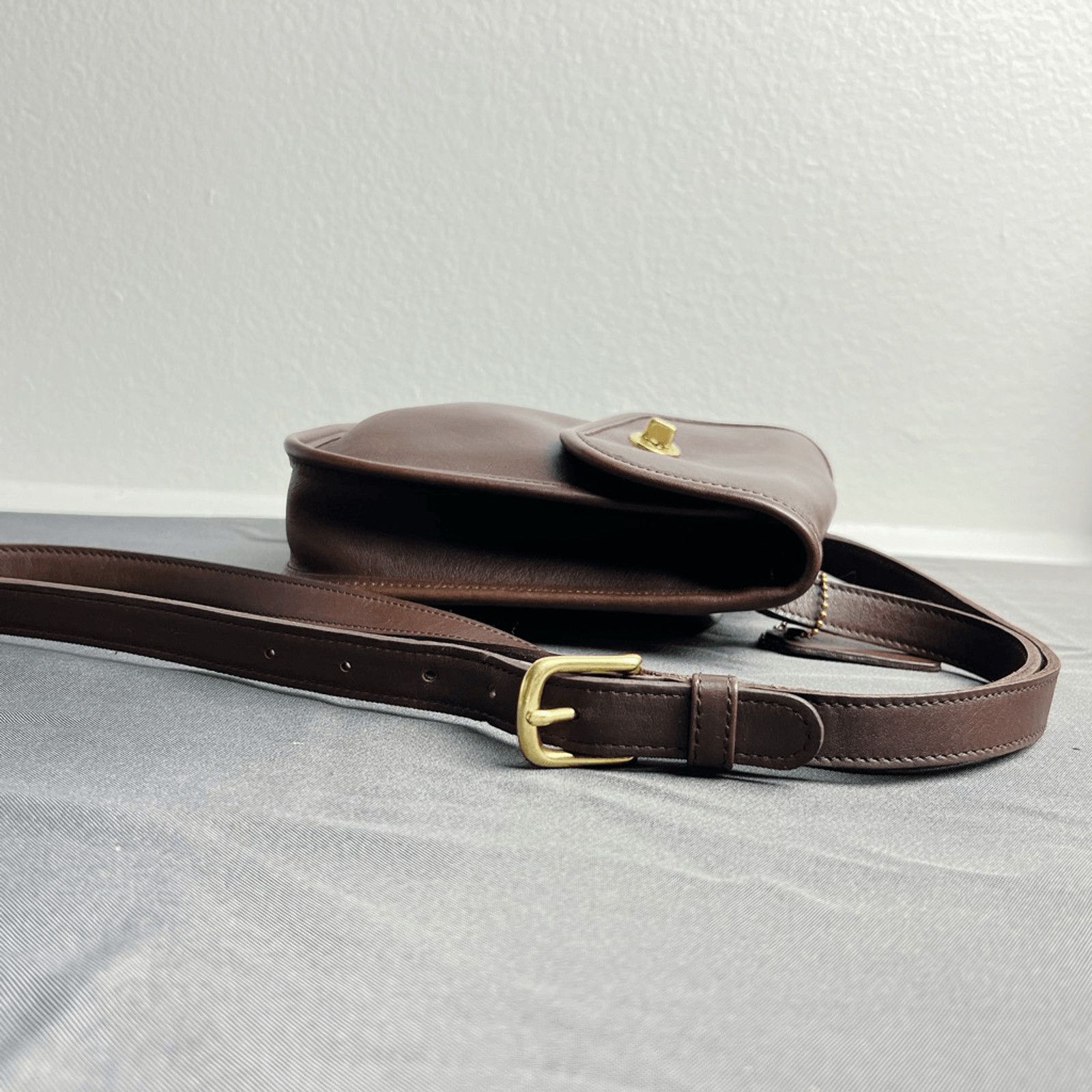 Coach NEW! Coach Vintage Mahogany Small Sidepack 9978 Size ONE SIZE - 11 Thumbnail