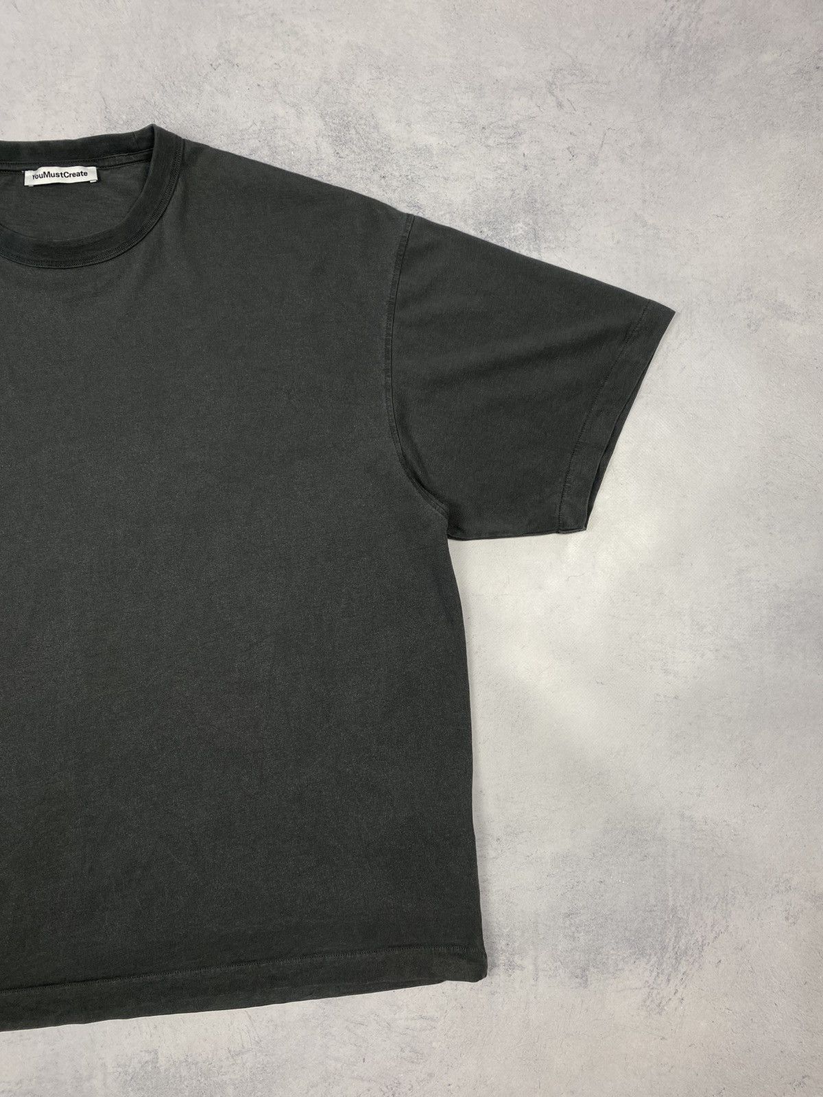 YMC YMC You Must Create Short Sleeve Dark Gray T Shirt Men’s Size US XL / EU 56 / 4 - 4 Thumbnail