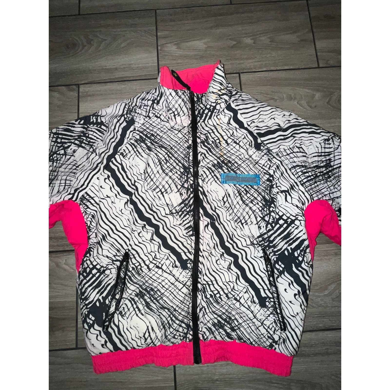 Ocean Pacific Vintage 80s OCEAN PACIFIC OP Primitive Surfer Pink Jacket Size US S / EU 44-46 / 1 - 2 Thumbnail