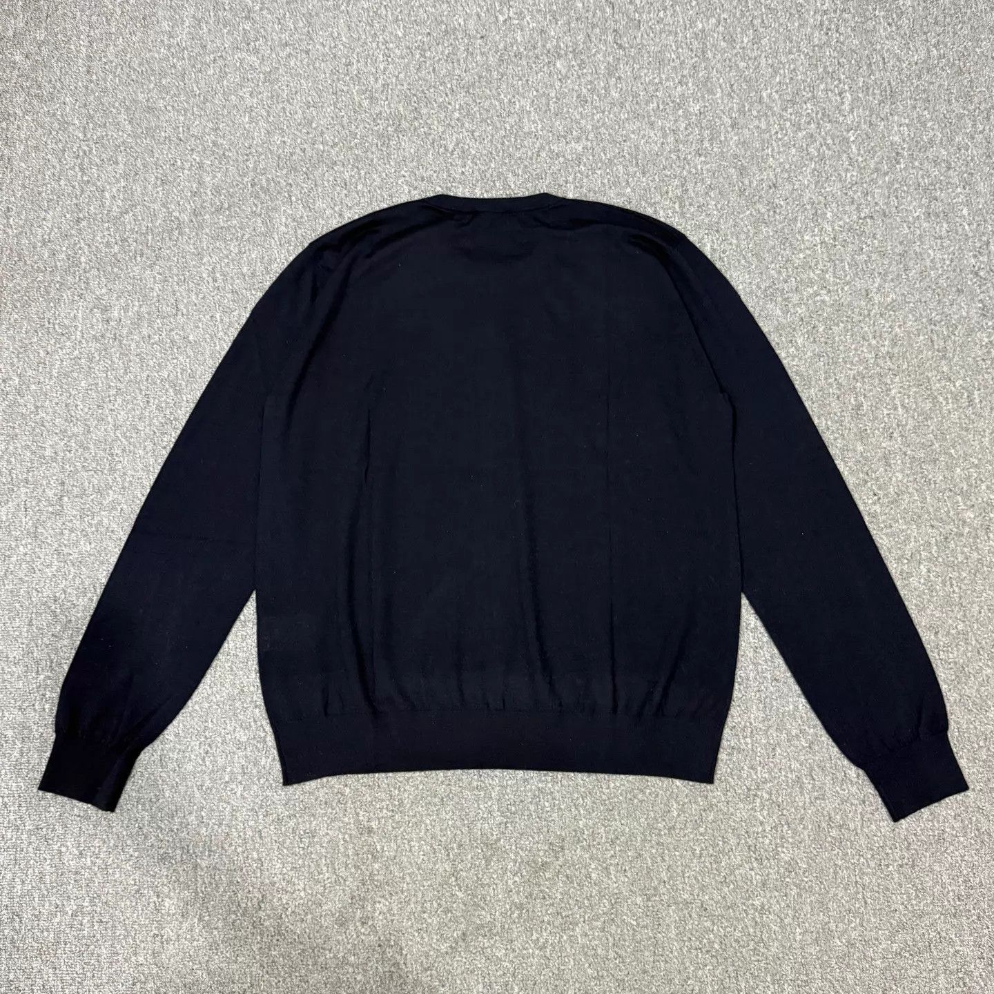 Dior Dior New Black Wool Knit Sweater XL Size US XL / EU 56 / 4 - 2 Thumbnail