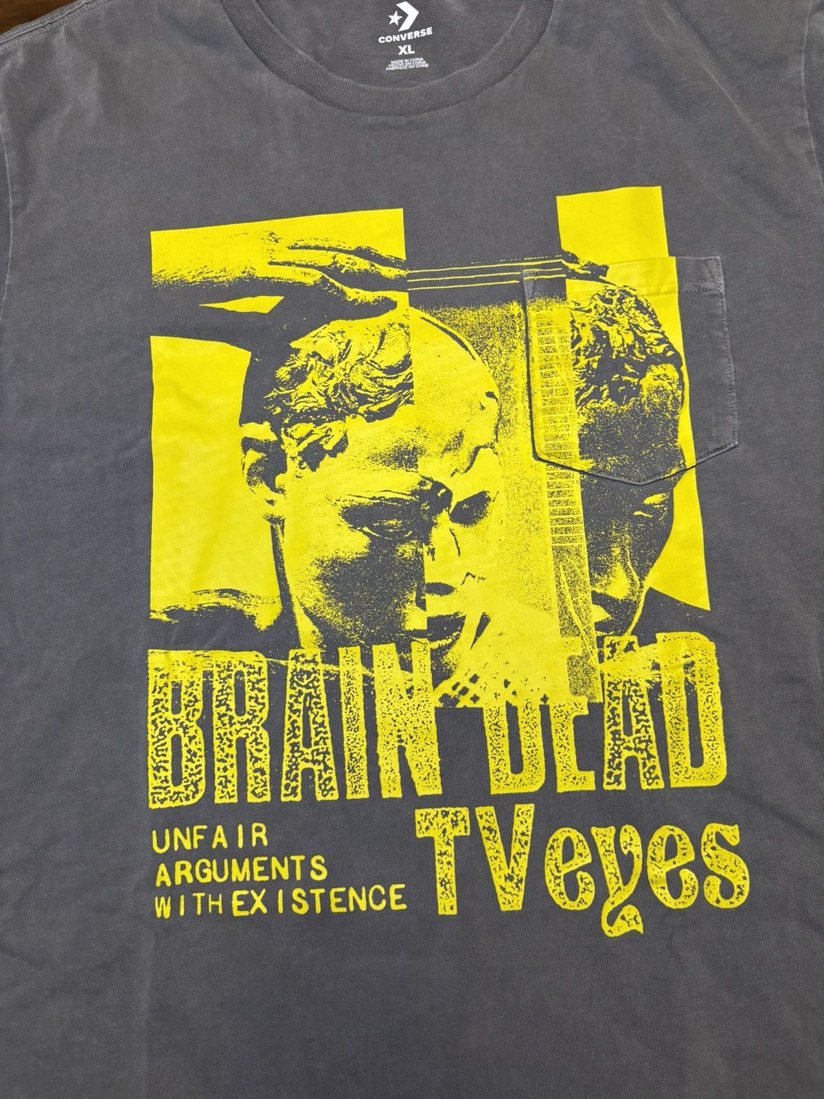 Brain Dead × Converse Brain Dead x Converse TV Eyes tee ‘gray’ Size US XL / EU 56 / 4 - 2 Thumbnail