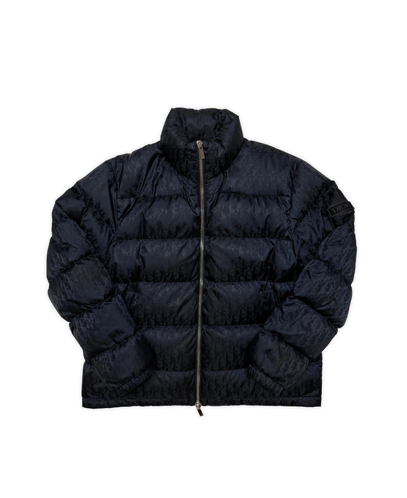 Dior Dior Oblique Navy Down Puffer Jacket Size US XL / EU 56 / 4 - 1 Thumbnail