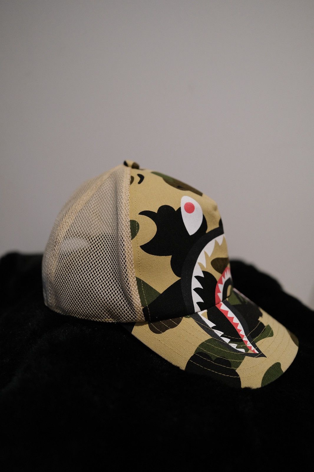 Bape Casquette BAPE A Bathing Ape Camo Shark Size ONE SIZE - 3 Thumbnail