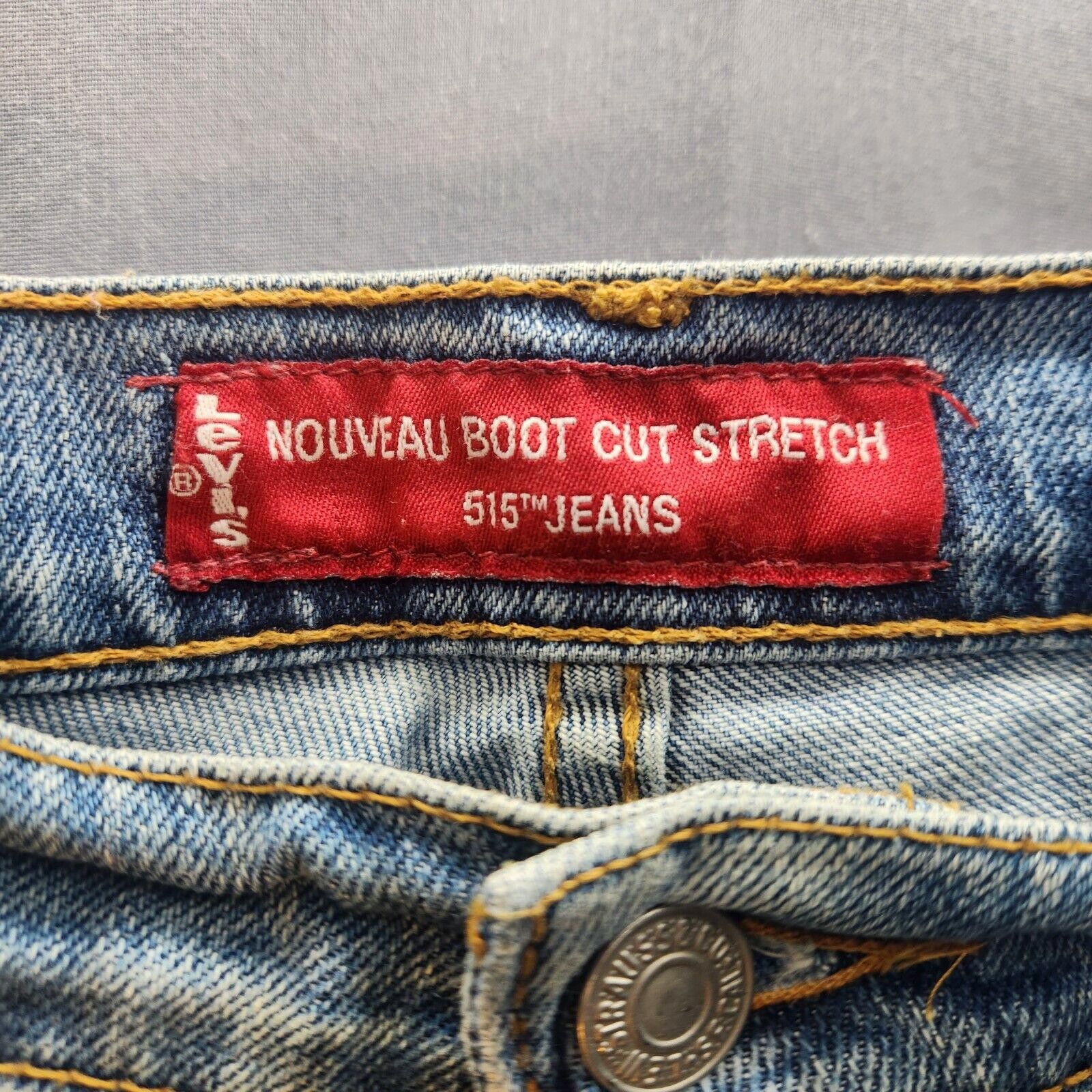 Levi's levis 515 Nouveau Boot Cut Jeans Size 8 Misses Long Size 30" / US 8 / IT 44 - 4 Thumbnail