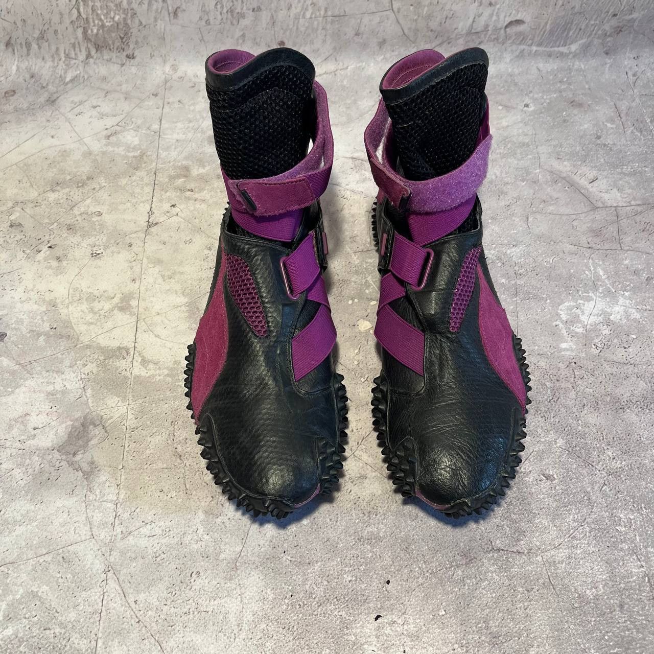 Puma Puma Mostro Mid Sneakers Shoes Black Purple 2004 Size US 8.5 / EU 41-42 - 2 Thumbnail