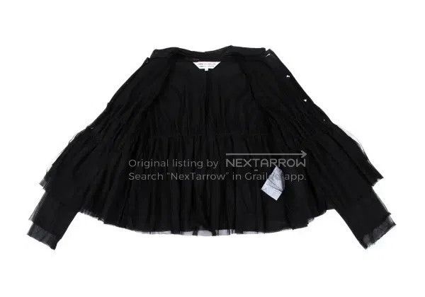 Comme des Garcons Comme Des Garcons Black vintage lace-edged blouse Size S / US 4 / IT 40 - 4 Thumbnail