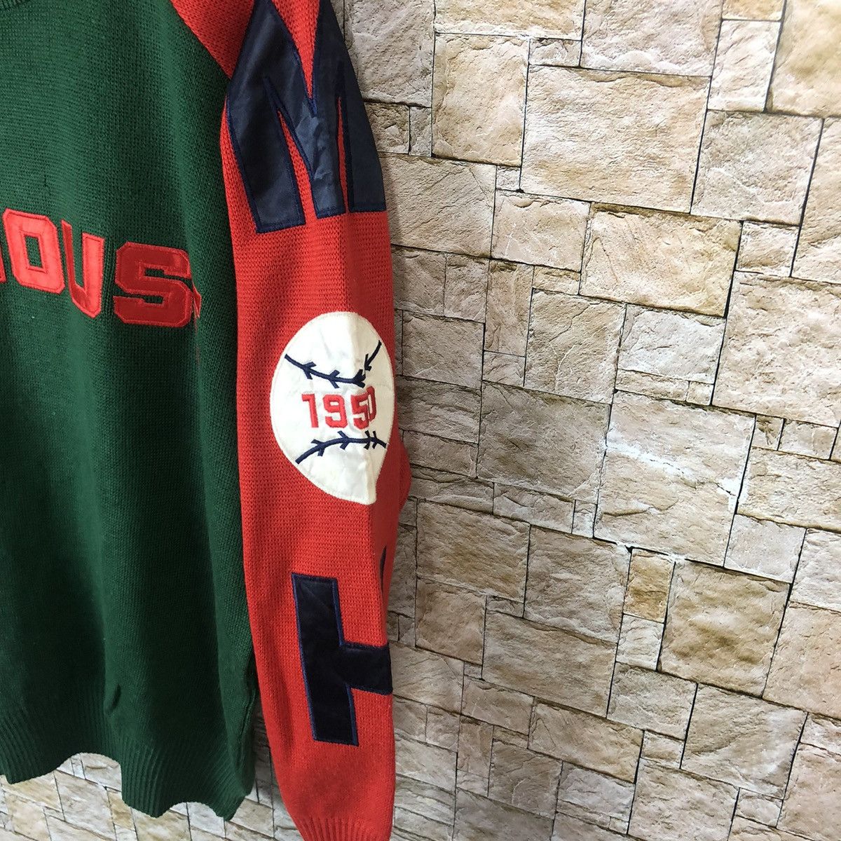 Japanese Brand × Vintage Miki House Green/Red Sweatshirt #A754 Size US M / EU 48-50 / 2 - 13 Thumbnail