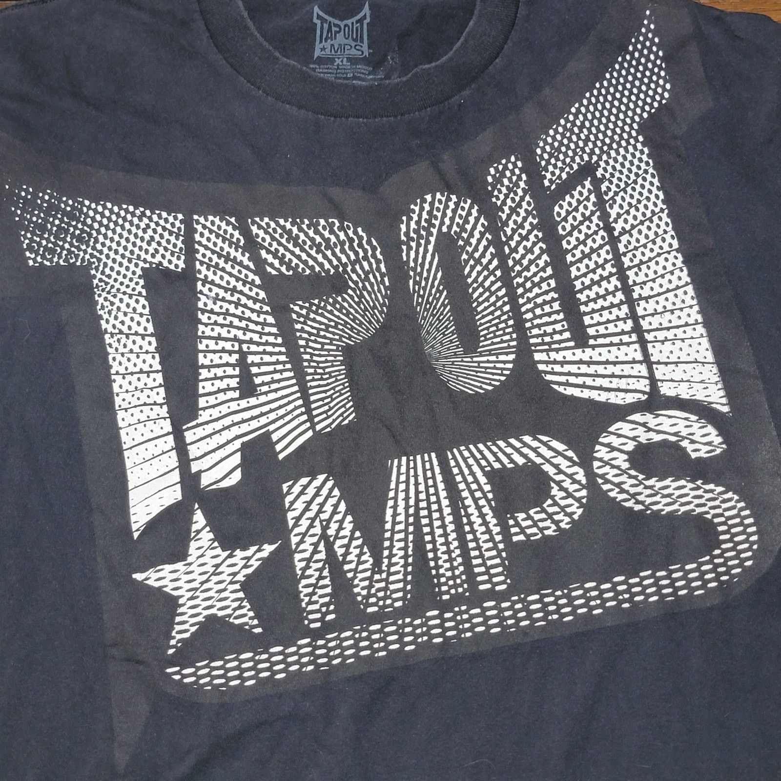 Tapout Tapout MPS Black Tee - Size XL Size US XL / EU 56 / 4 - 2 Thumbnail