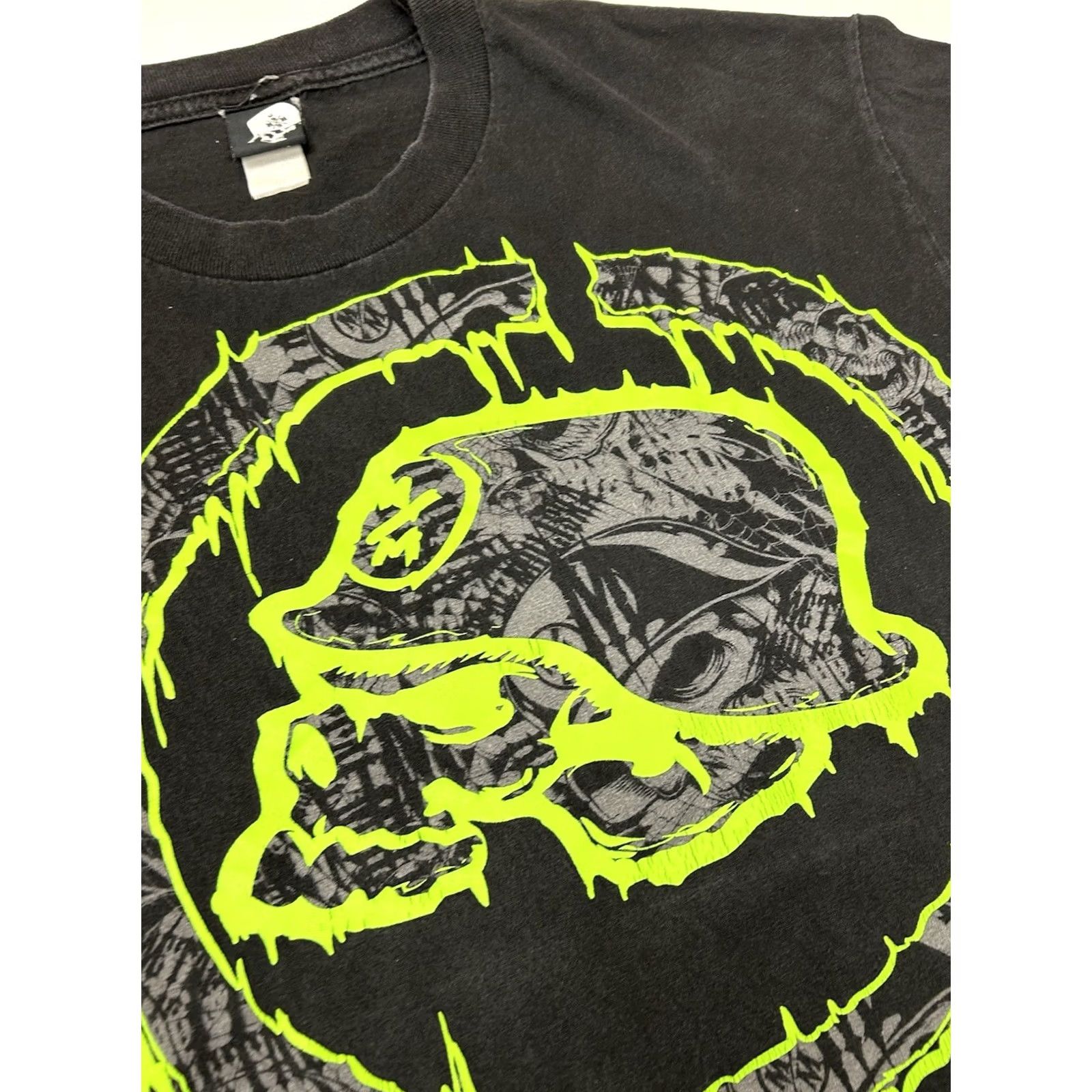 Metal Mulisha Vintage Metal Mulisha Skull Sergeant Motocross Dirt Biking Shirt Large 2000s Size US L / EU 52-54 / 3 - 4 Thumbnail