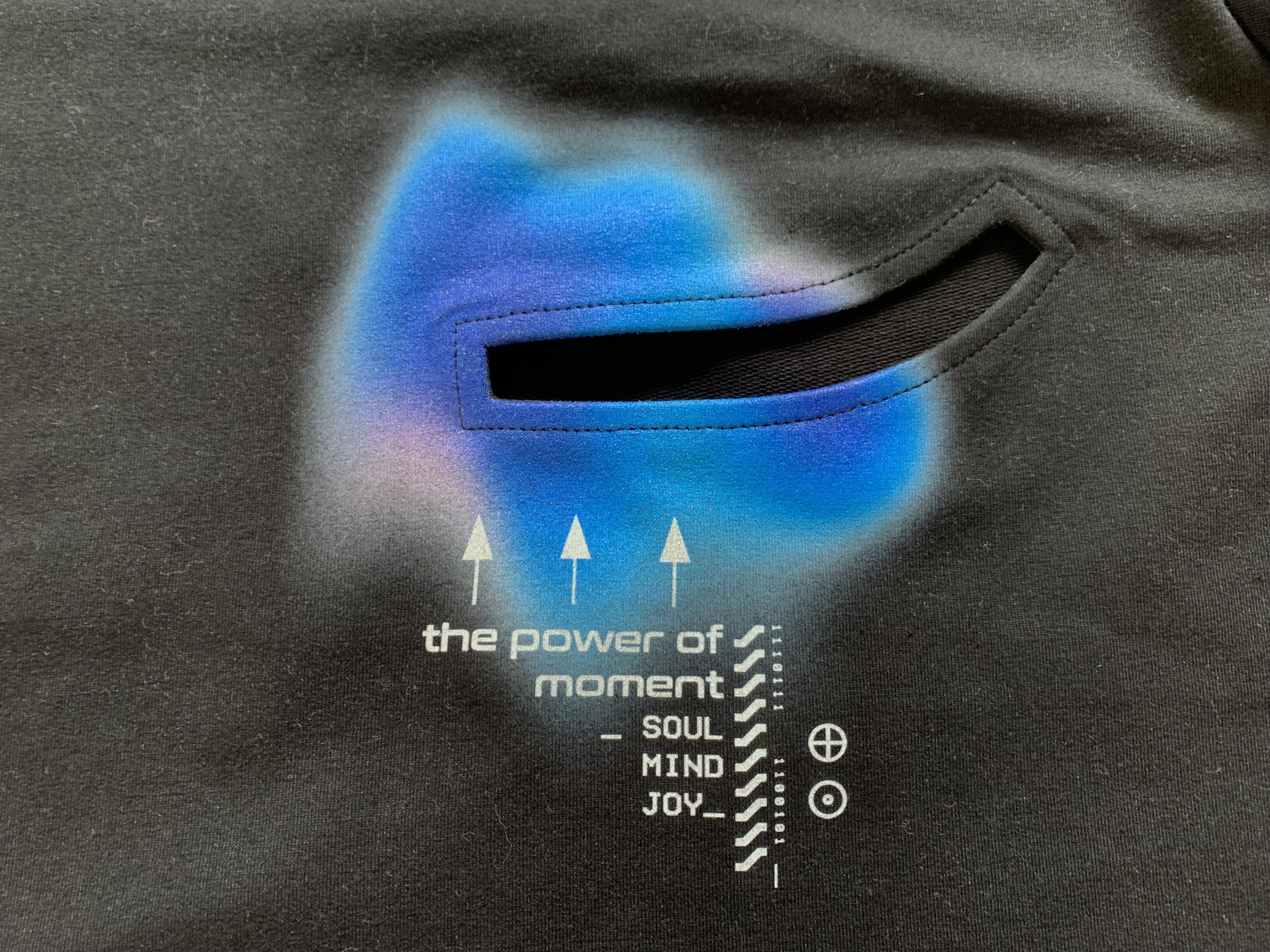 Other Radiant Oversized Black Cotton Printed T Shirt Size US XL / EU 56 / 4 - 6 Thumbnail