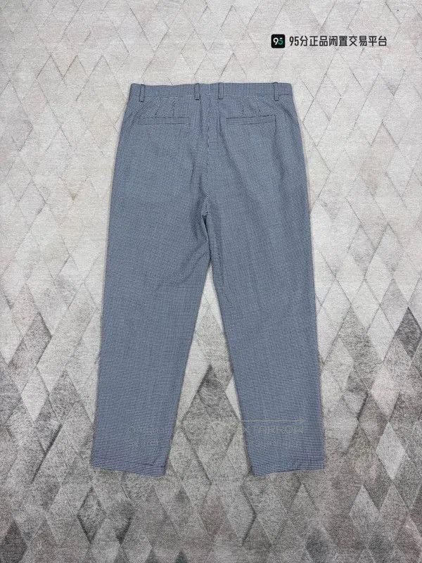 Brunello Cucinelli Brunello Cucinelli Men's Blue Check Casual Pants. Size US 32 / EU 48 - 1 Thumbnail