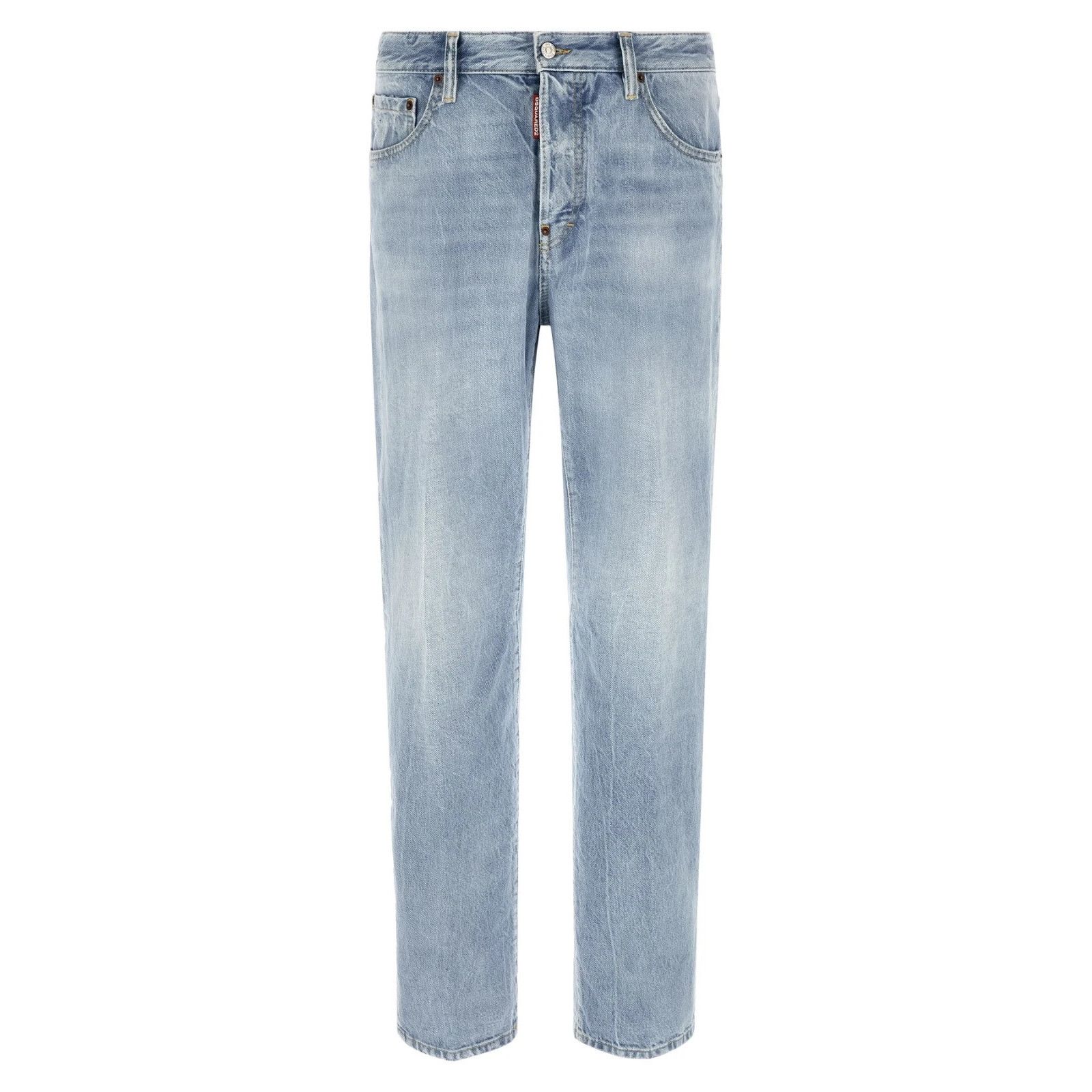 Dsquared2 DSQUARED2 642 Blue Denim Jeans New & Authentic (Men's size:U Size US 32 / EU 48 - 1 Thumbnail