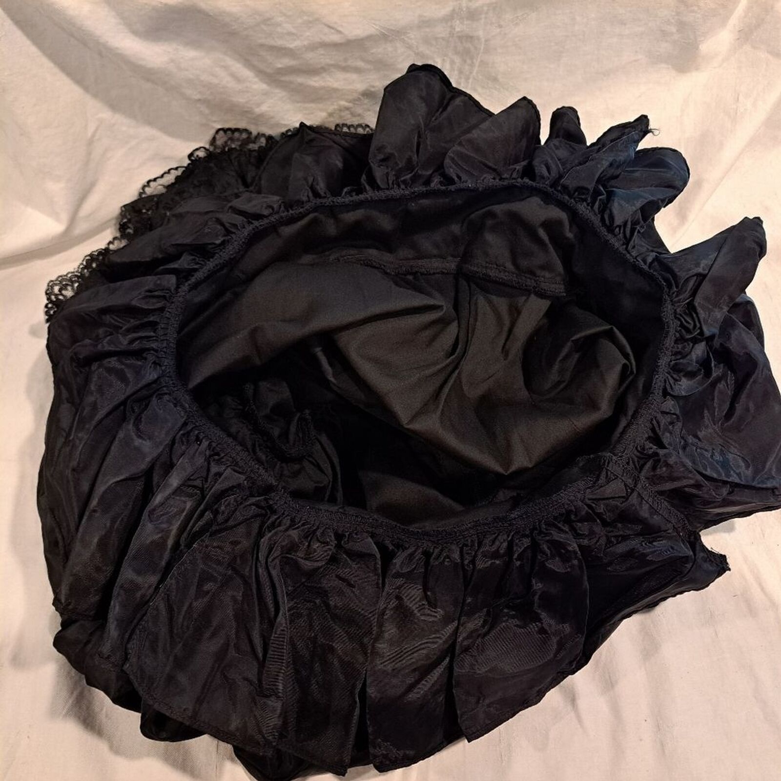 Other Vintage Loralie made in USA black sequin lace 80s dress 10 Size L / US 10 / IT 46 - 11 Thumbnail